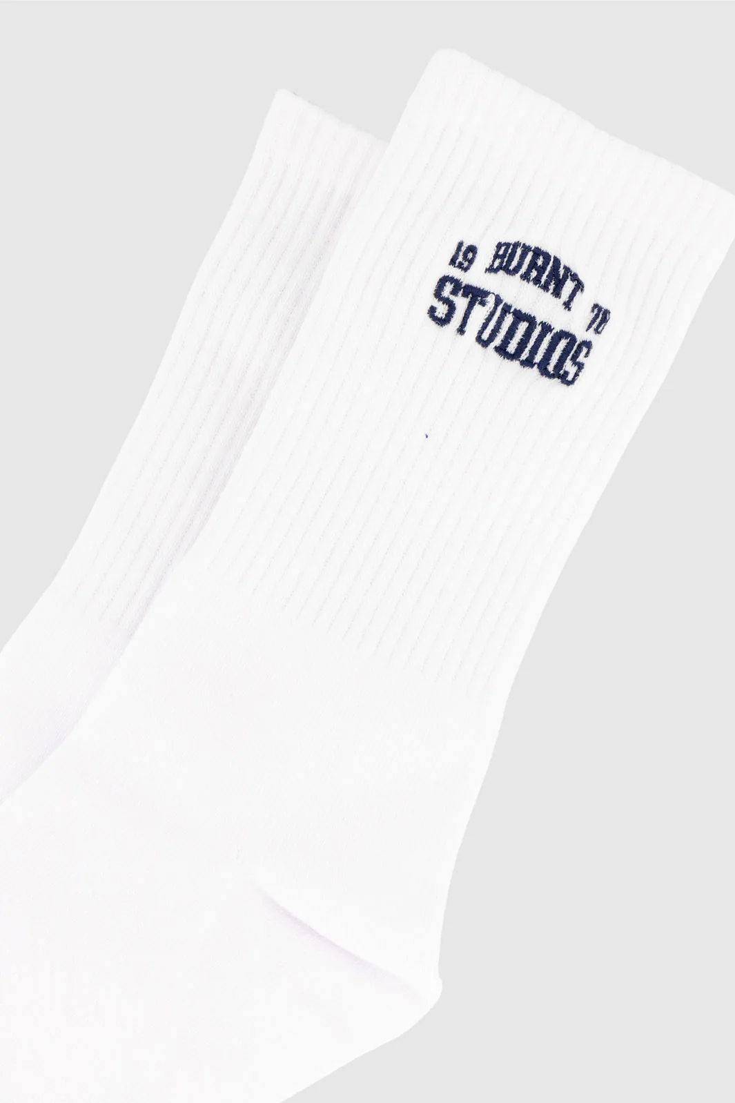 1978 Crew Socks - White & Navy - Image 3