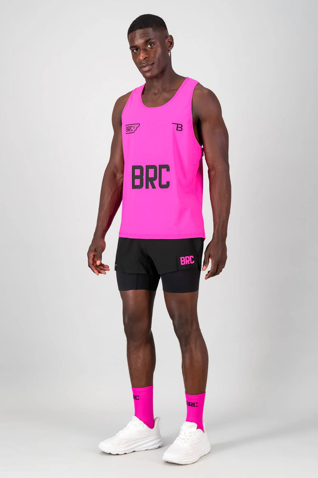 Aeroflow Men's Pro Tank - Electric Pink - Image 5
