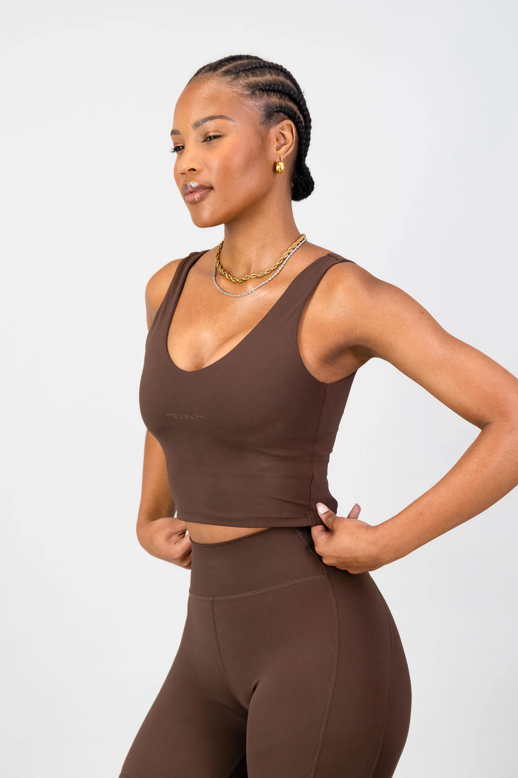 Aria Supportive Tank - Hazel - Image 3