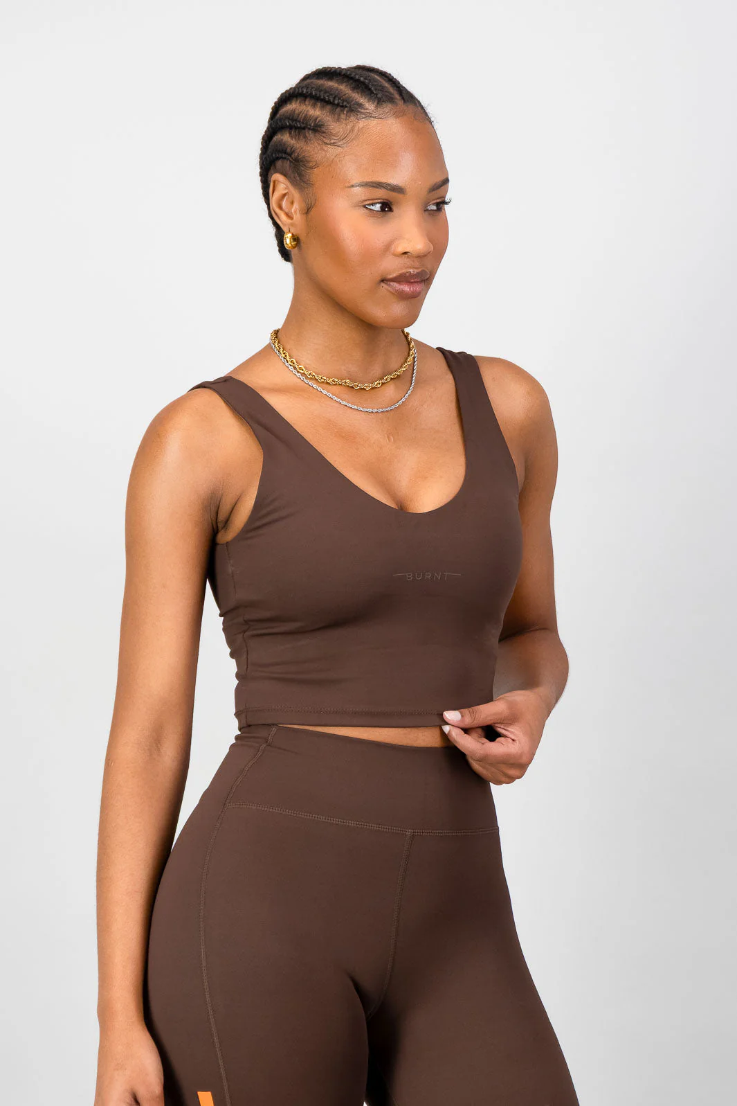 Aria Supportive Tank - Hazel - Image 4