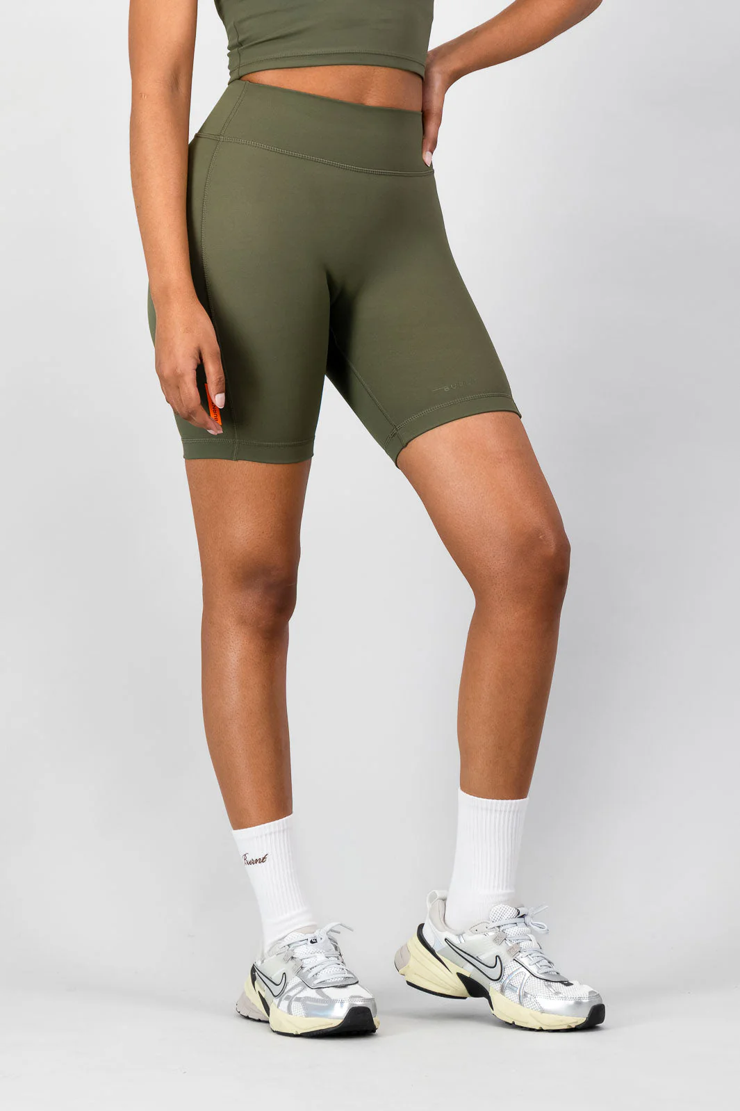 Ava Short - Olive - Image 10