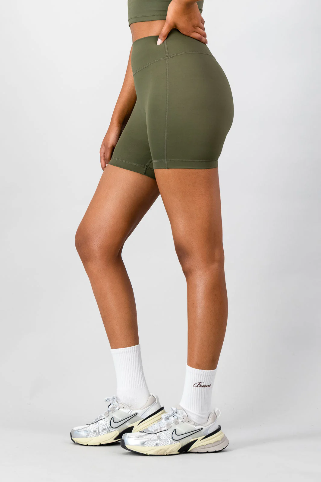 Ava Short - Olive - Image 3