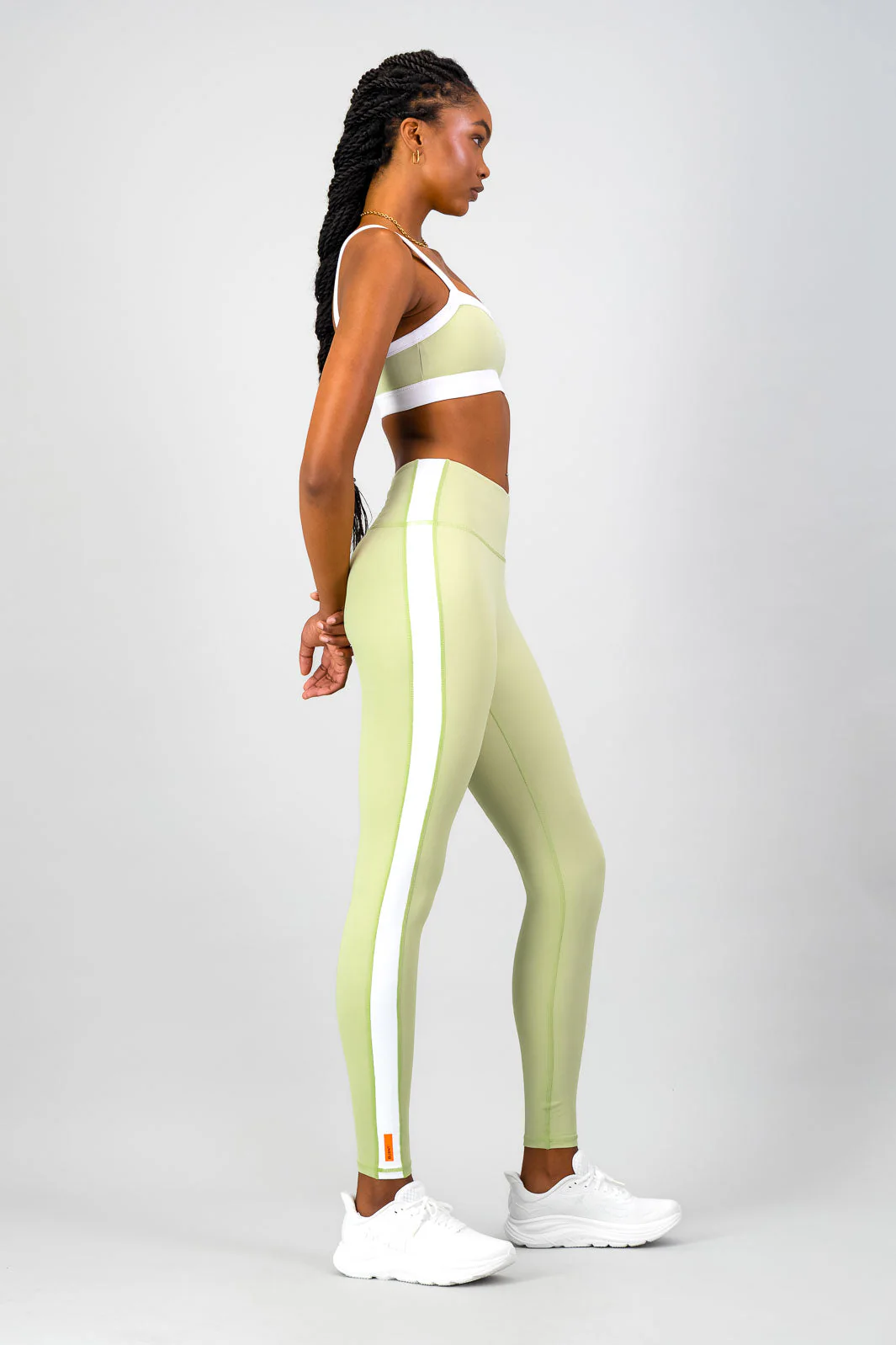 Burnt x You Legging - Aloe - Image 5