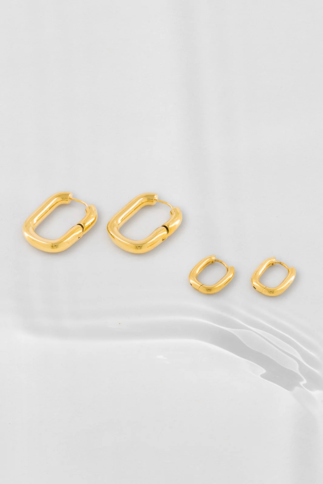 Chunky Oval Hoops - Image 2