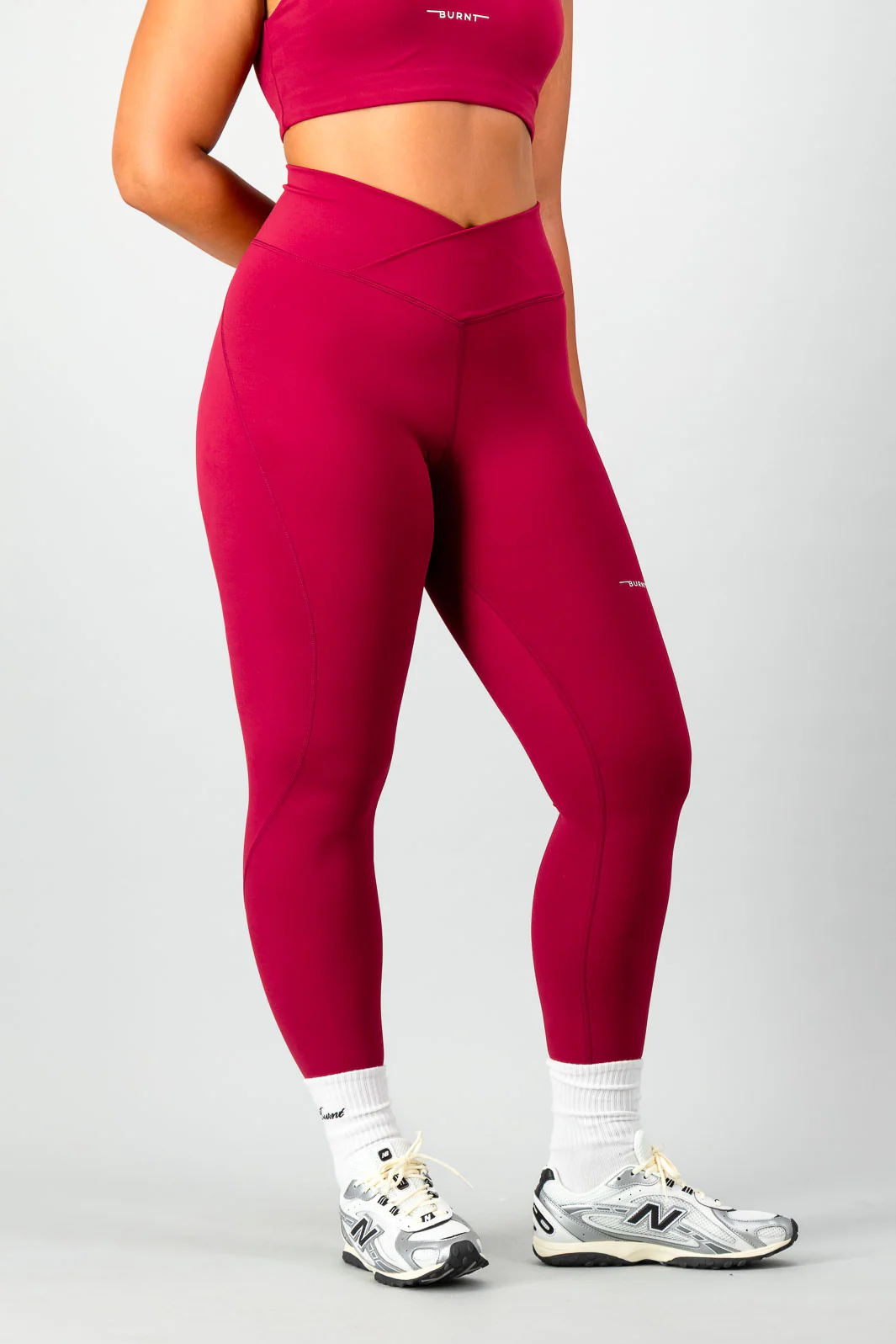 Contour Legging - Berry - Image 3