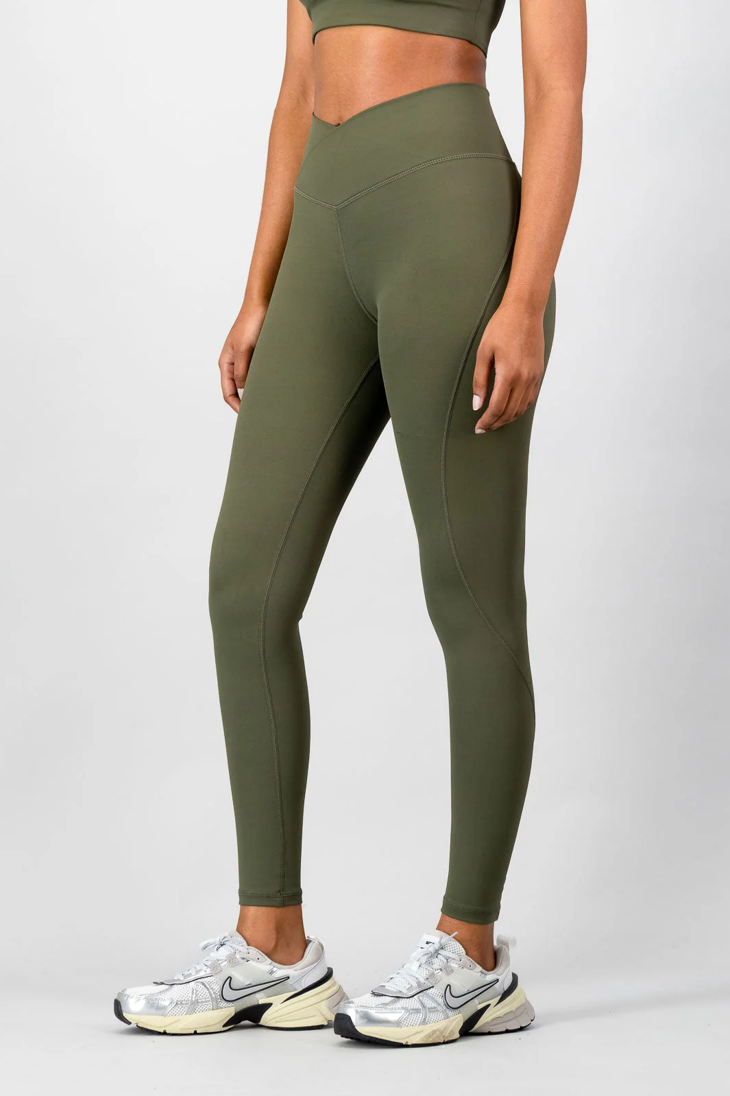 Contour Legging - Olive - Image 3
