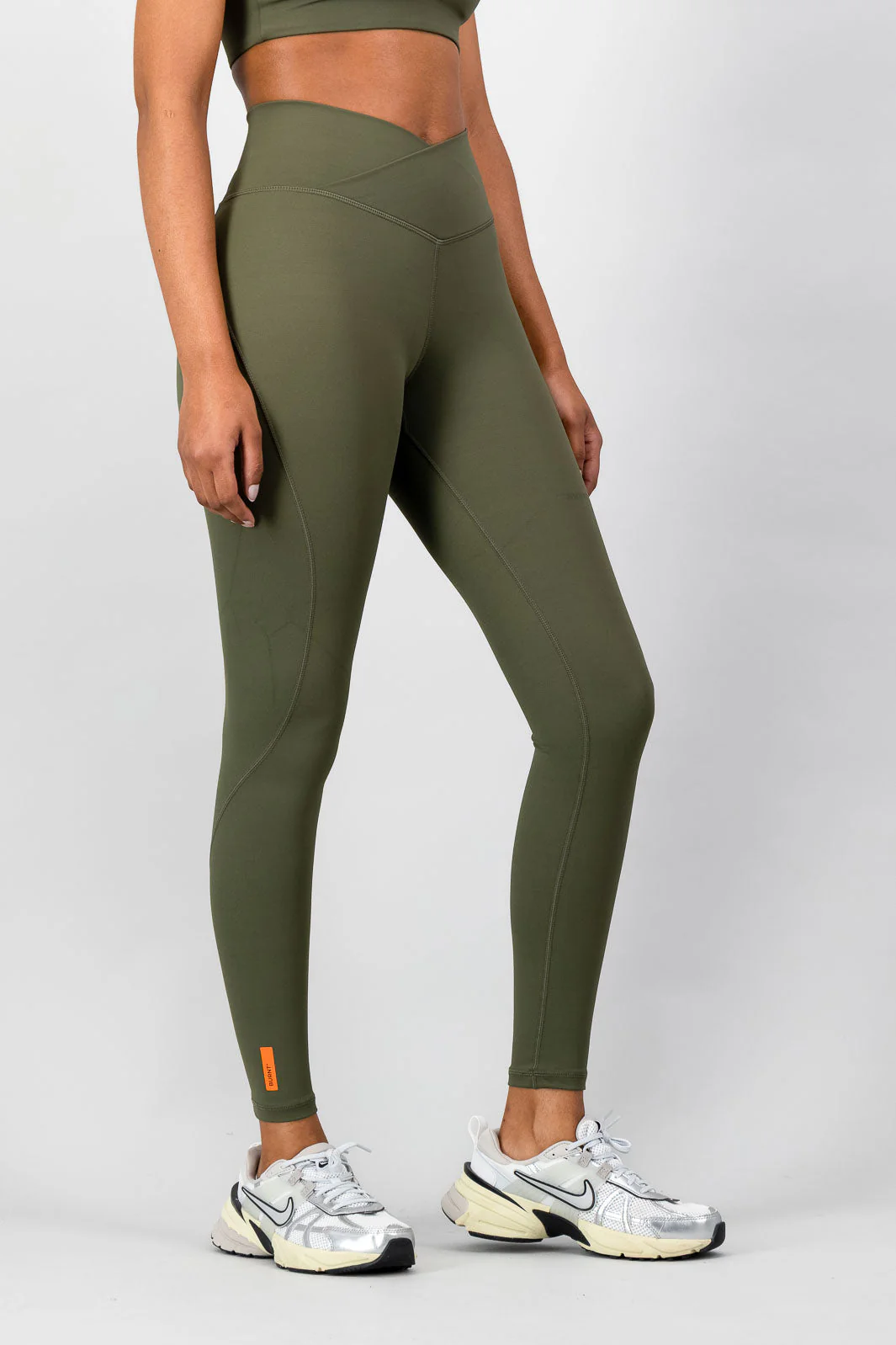 Contour Legging - Olive - Image 4