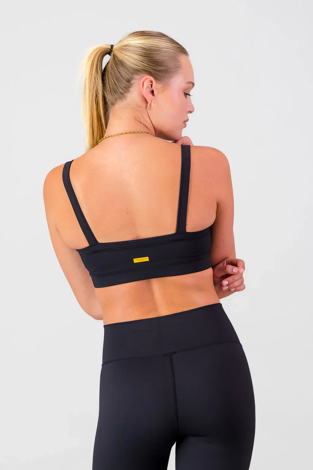 Core Sports Bra - Black - Image 3