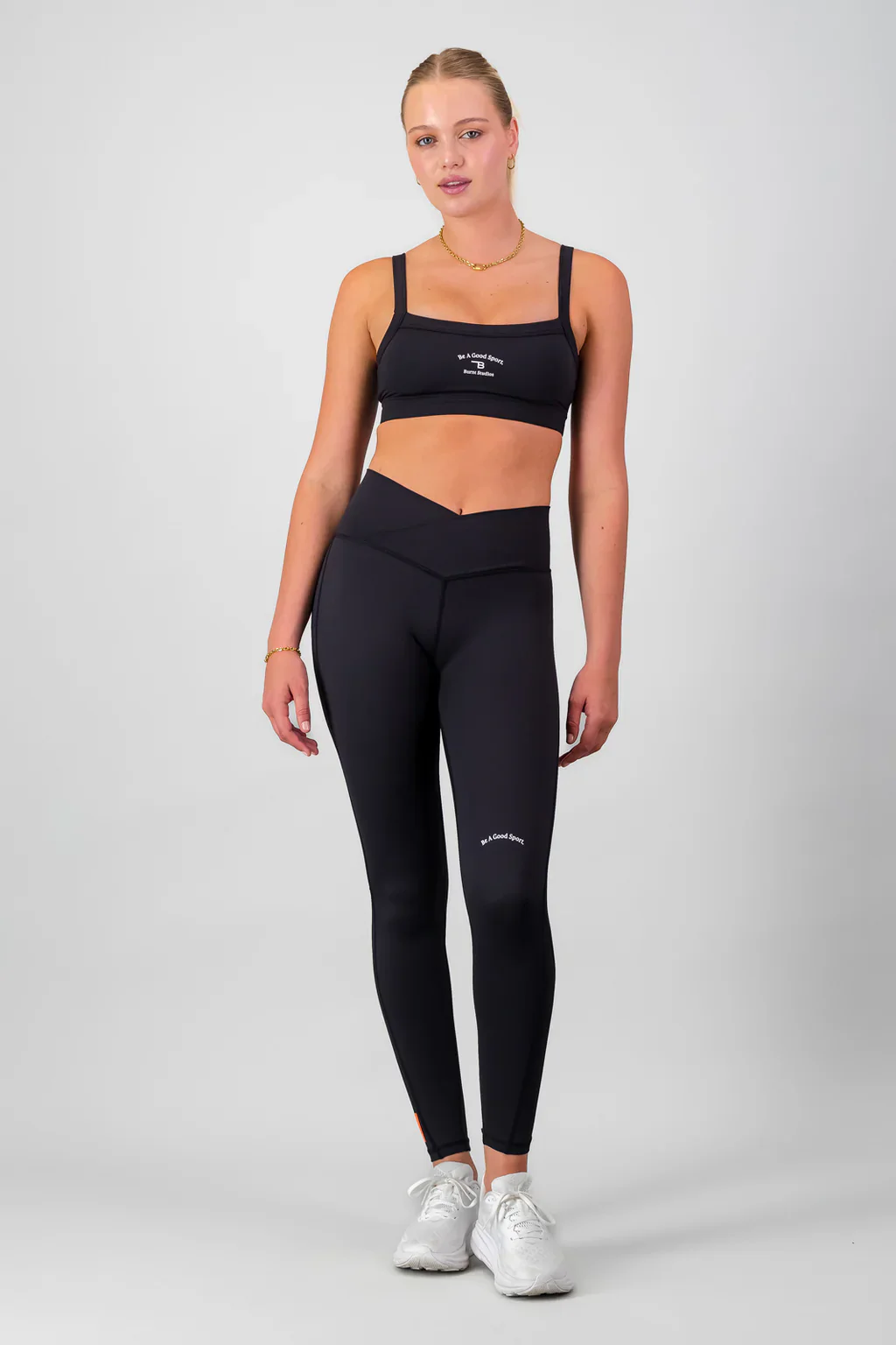 Core Sports Bra - Black - Image 5