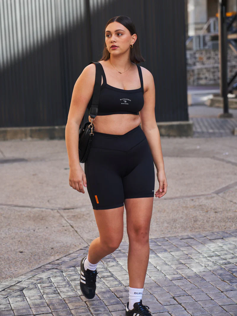 Core Sports Bra - Black - Image 6