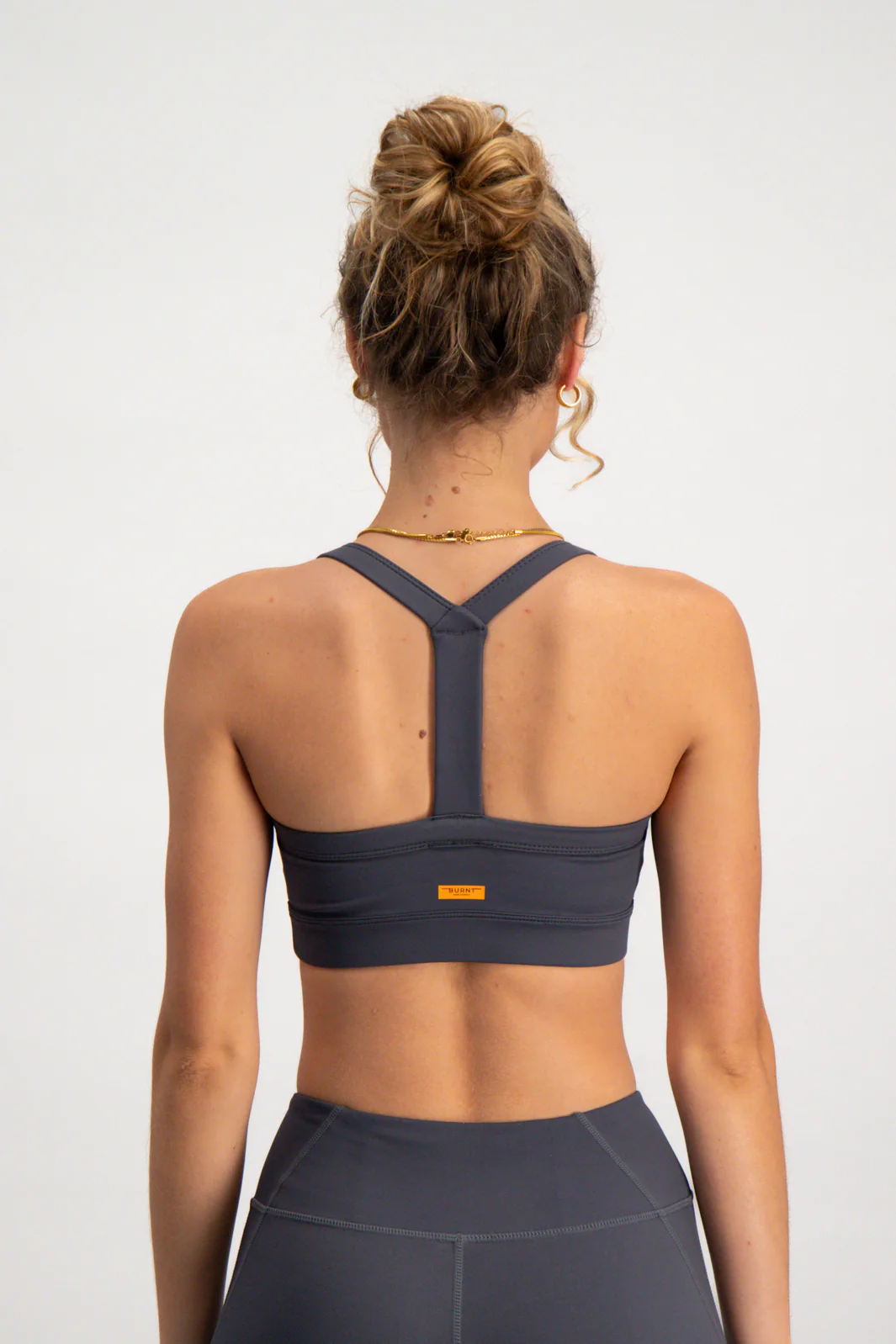 Core Sports Bra - Charcoal - Image 3
