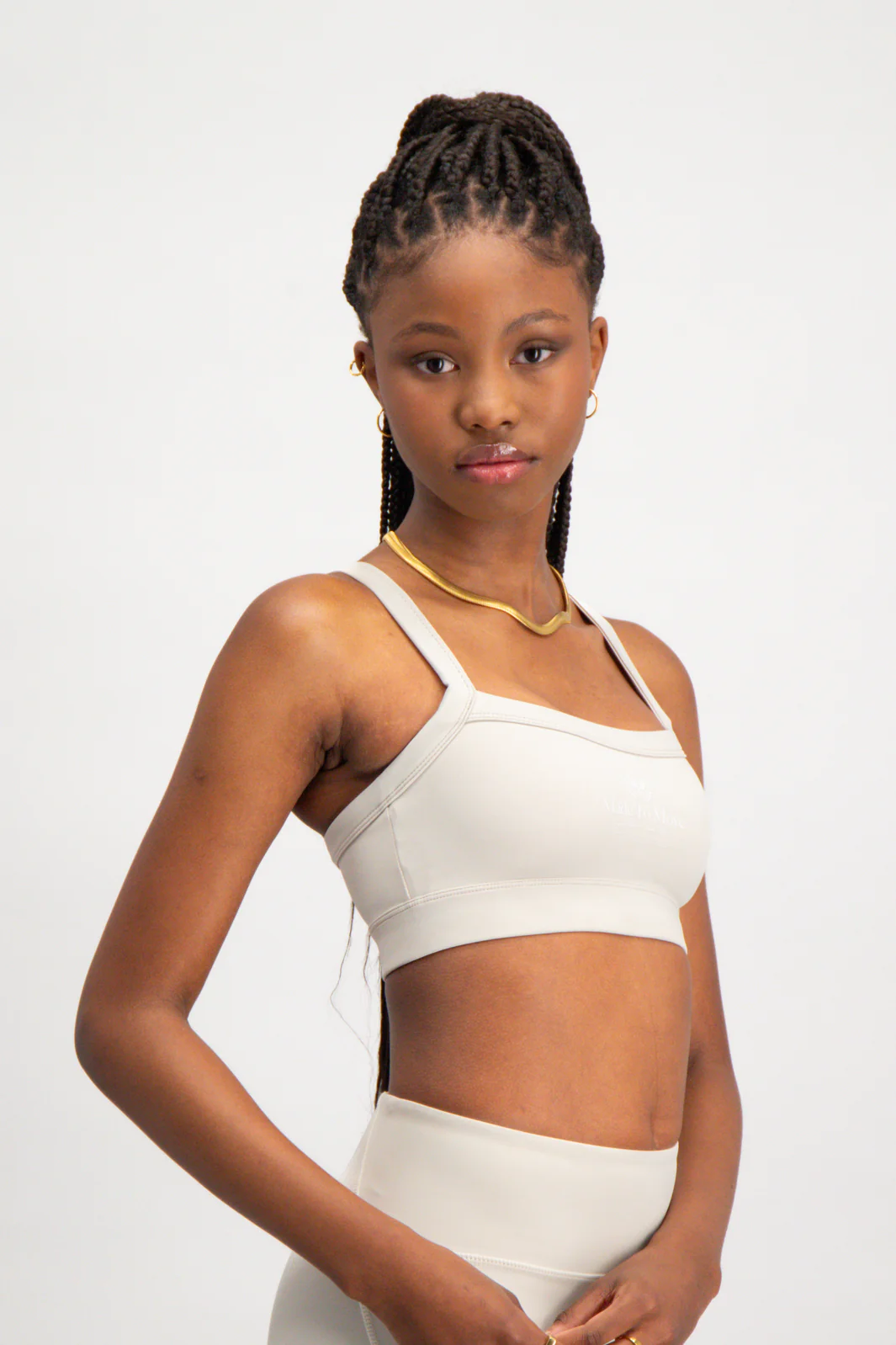 Core Sports Bra - Vanilla - Image 4