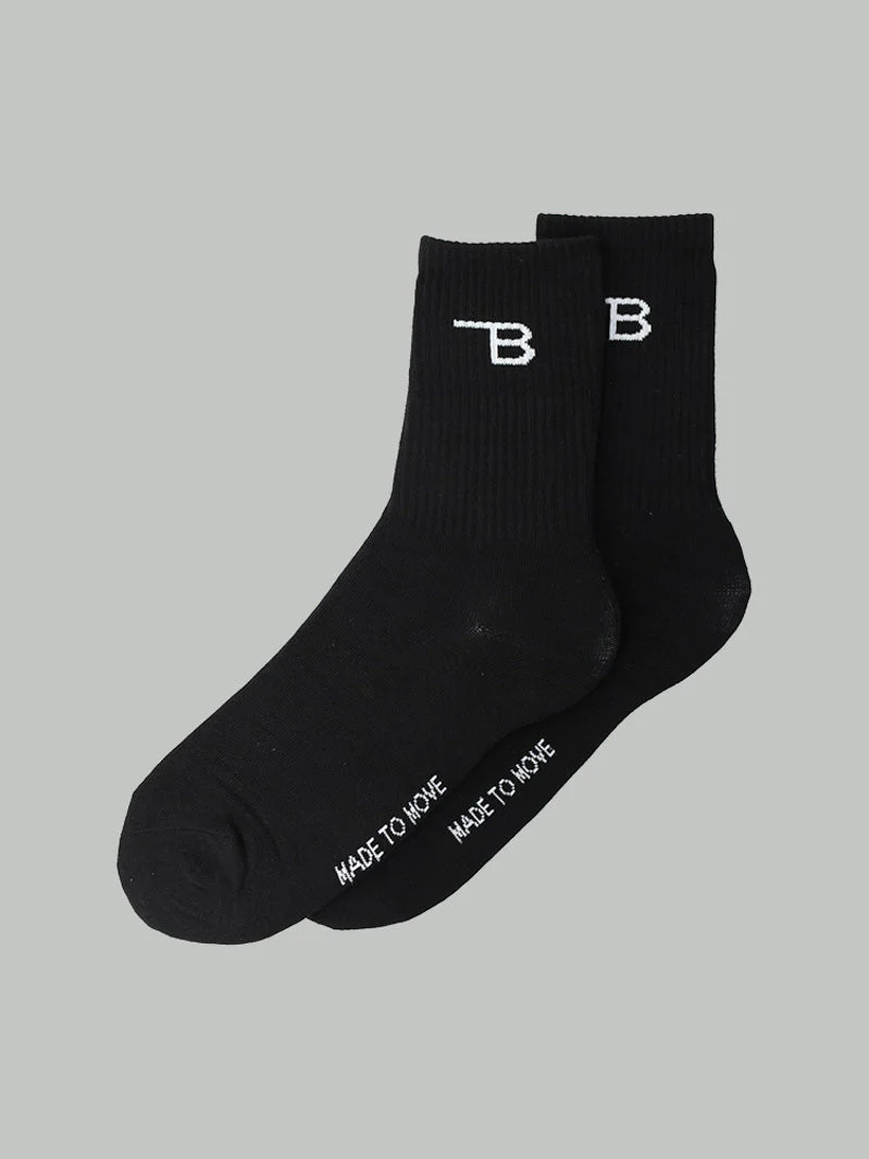 Crew Socks (2 Pack) - Side Logo - Image 3