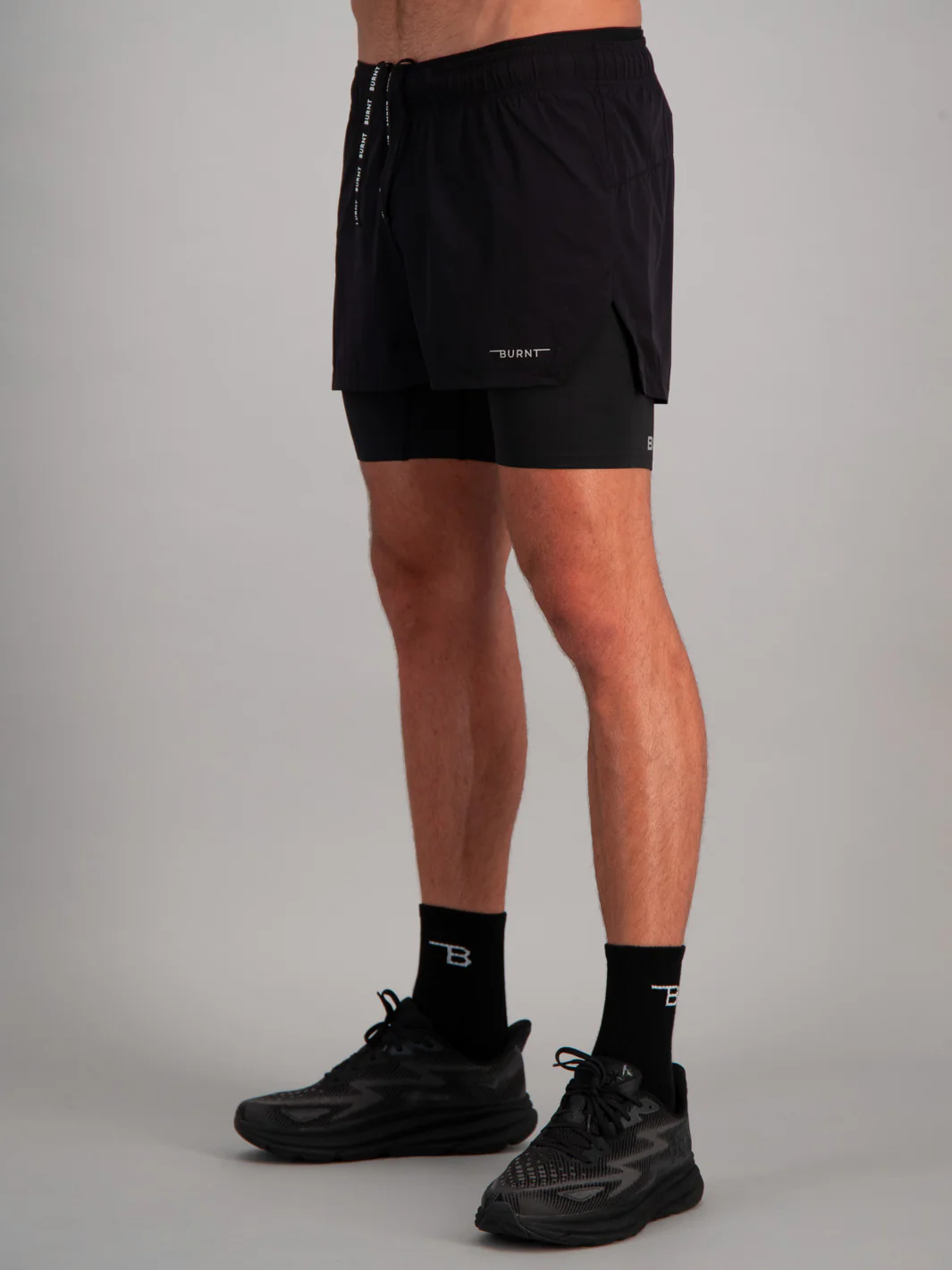 Energy 2-in-1 Short - Black - Image 3