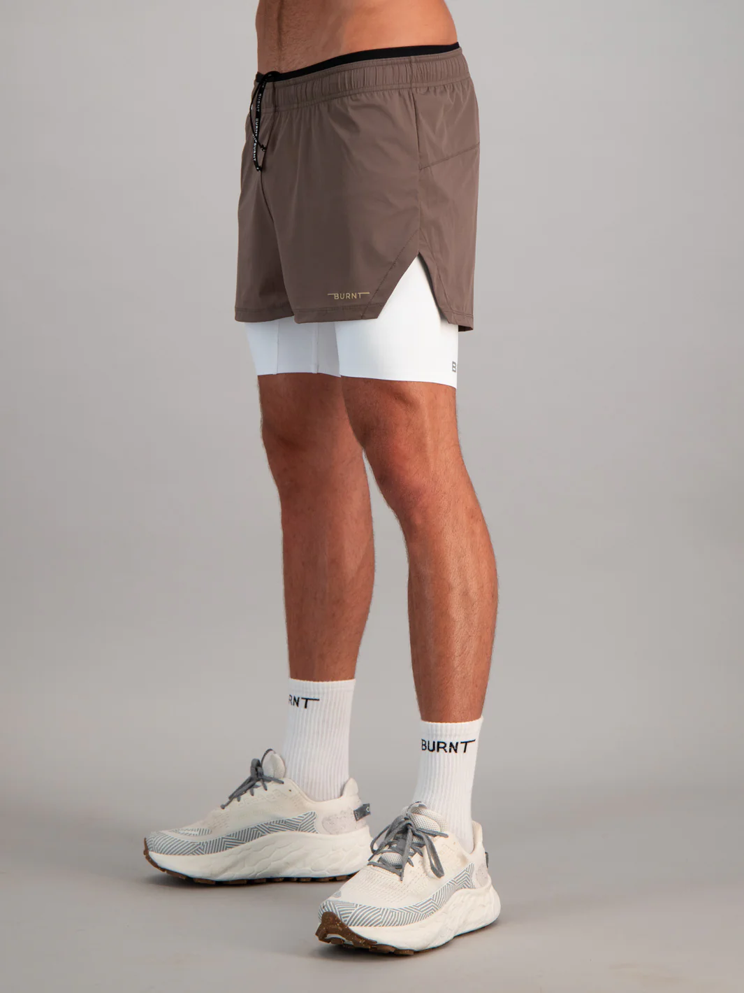 Energy 2-in-1 Short - Brown - Image 3