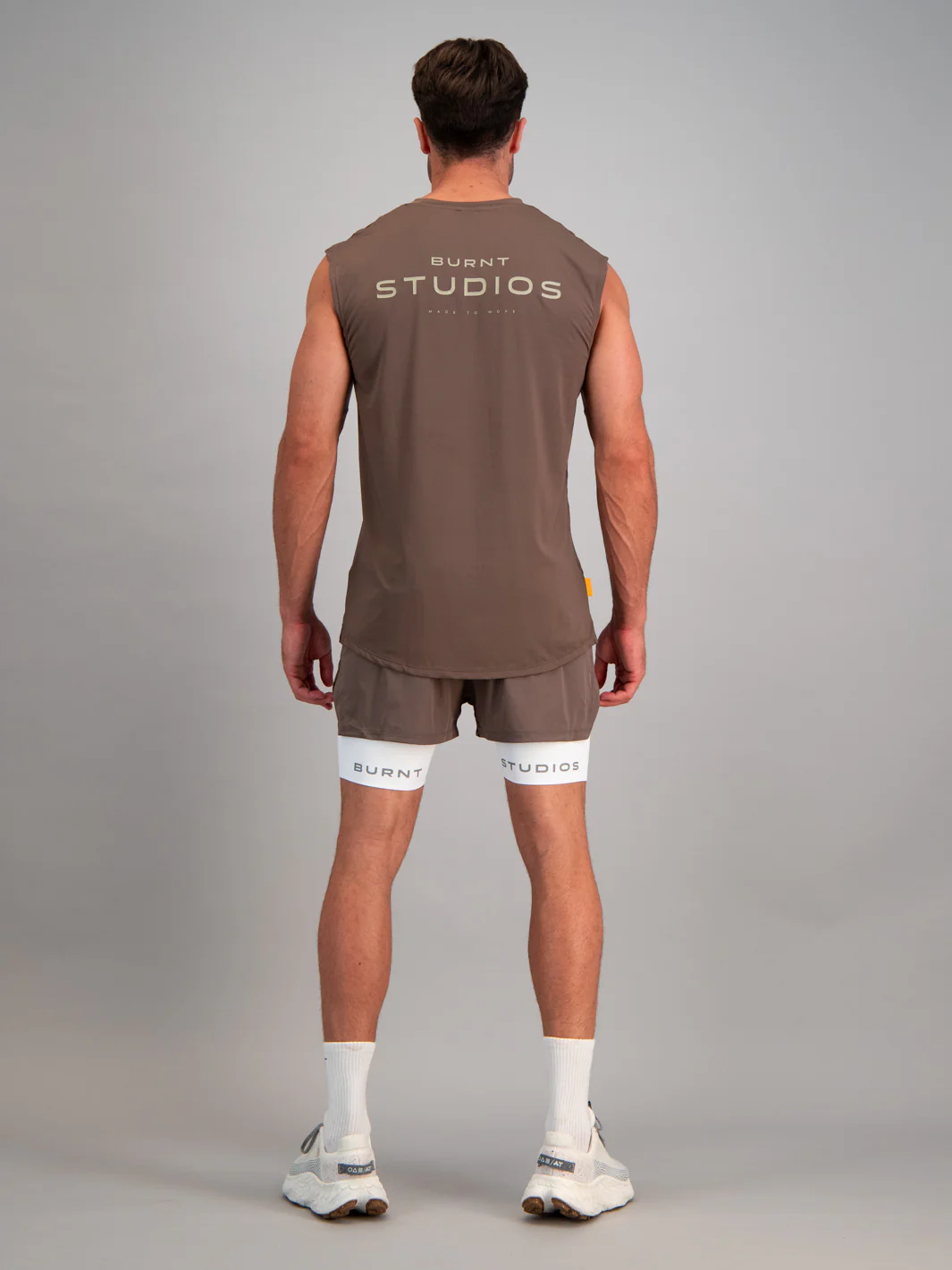 Energy 2-in-1 Short - Brown - Image 4