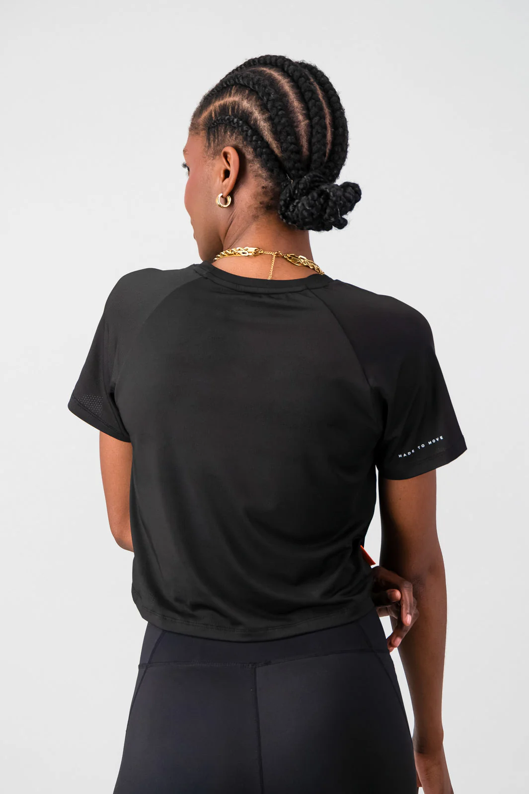 Essential Flow Tee - Black - Image 2