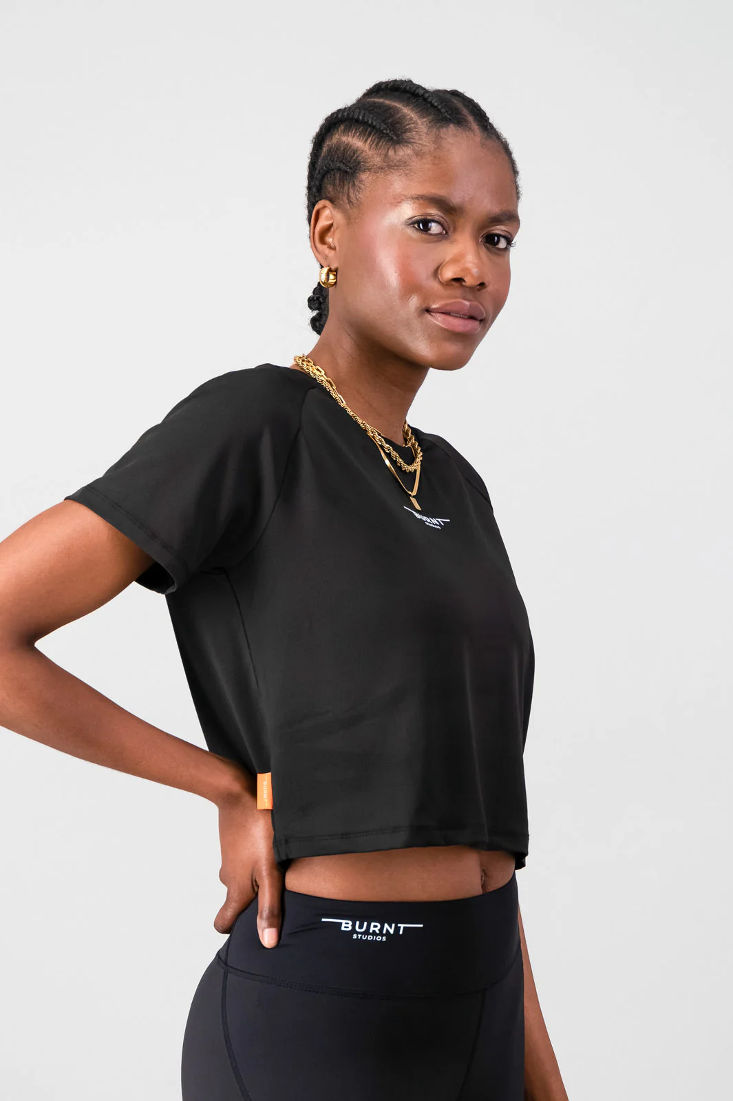Essential Flow Tee - Black - Image 3
