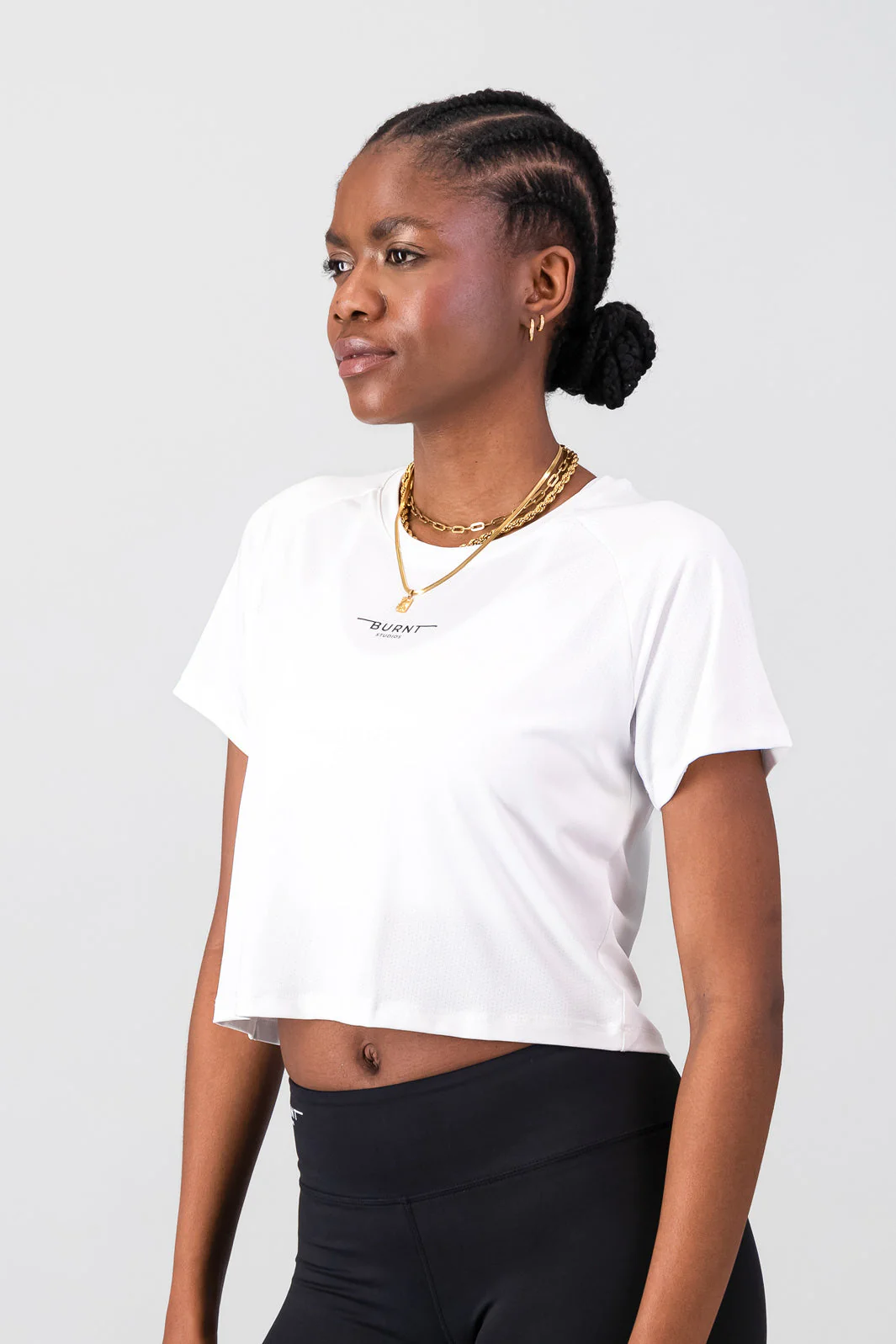 Essential Flow Tee - White - Image 3