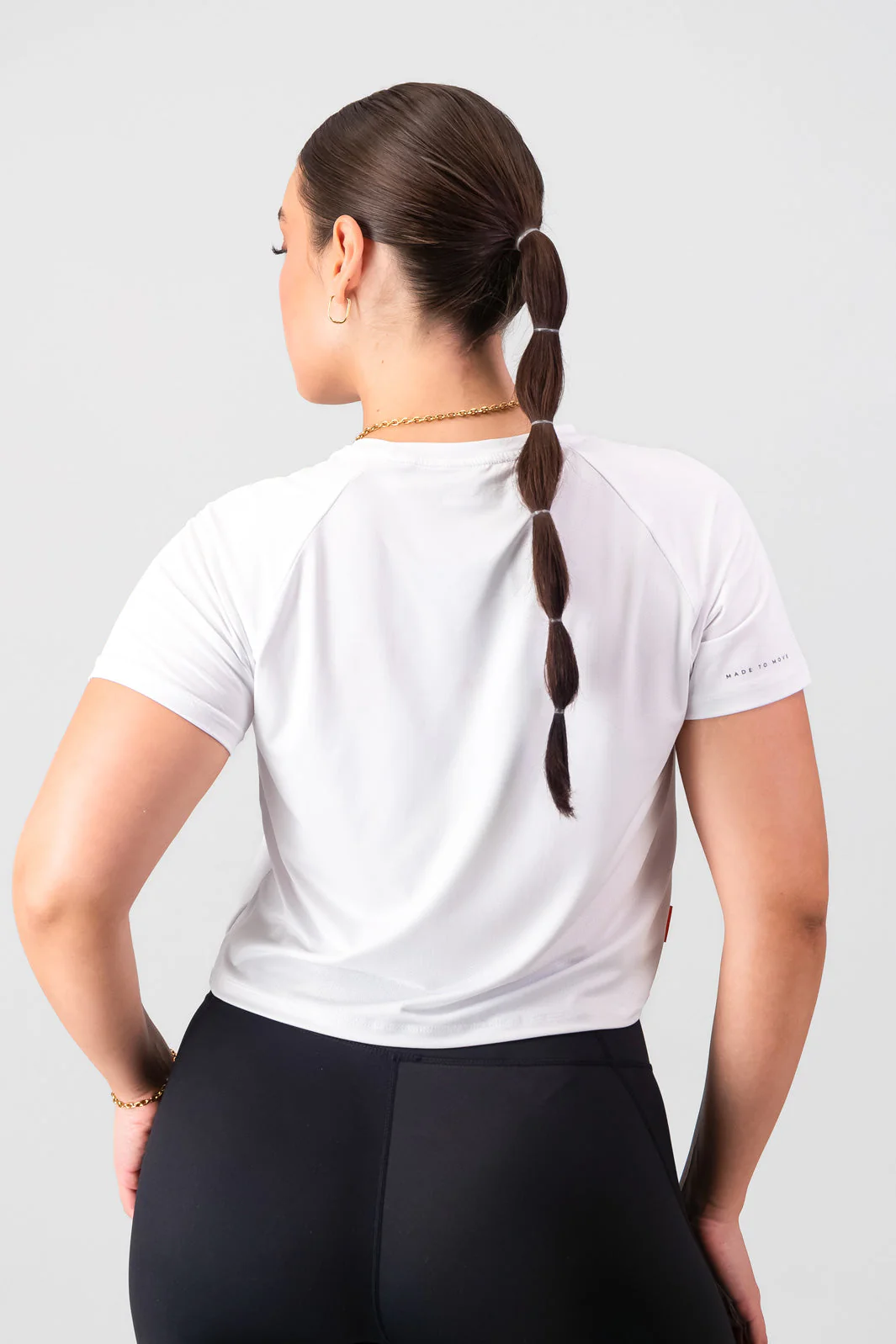 Essential Flow Tee - White - Image 9