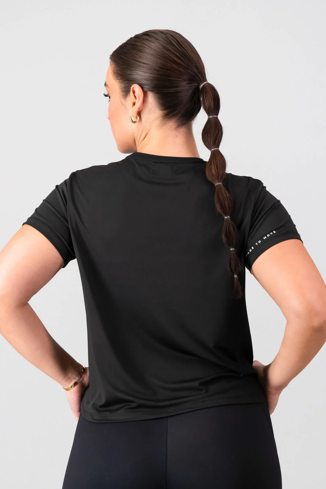 Essential Movement Tee - Black - Image 2
