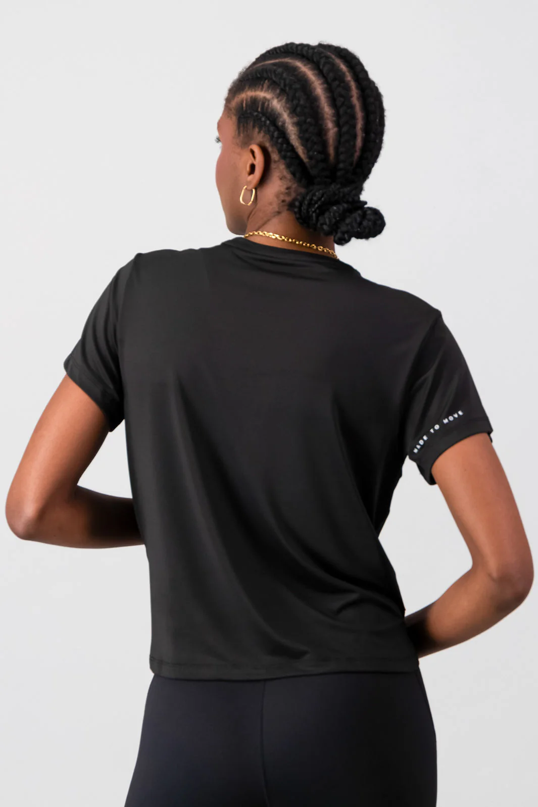 Essential Movement Tee - Black - Image 8