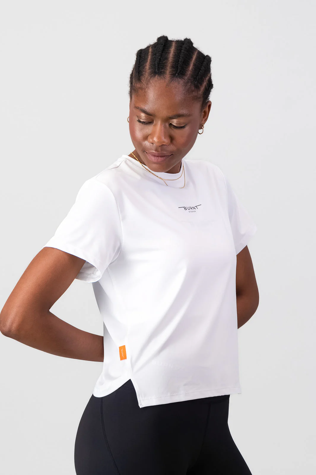 Essential Movement Tee - White - Image 4