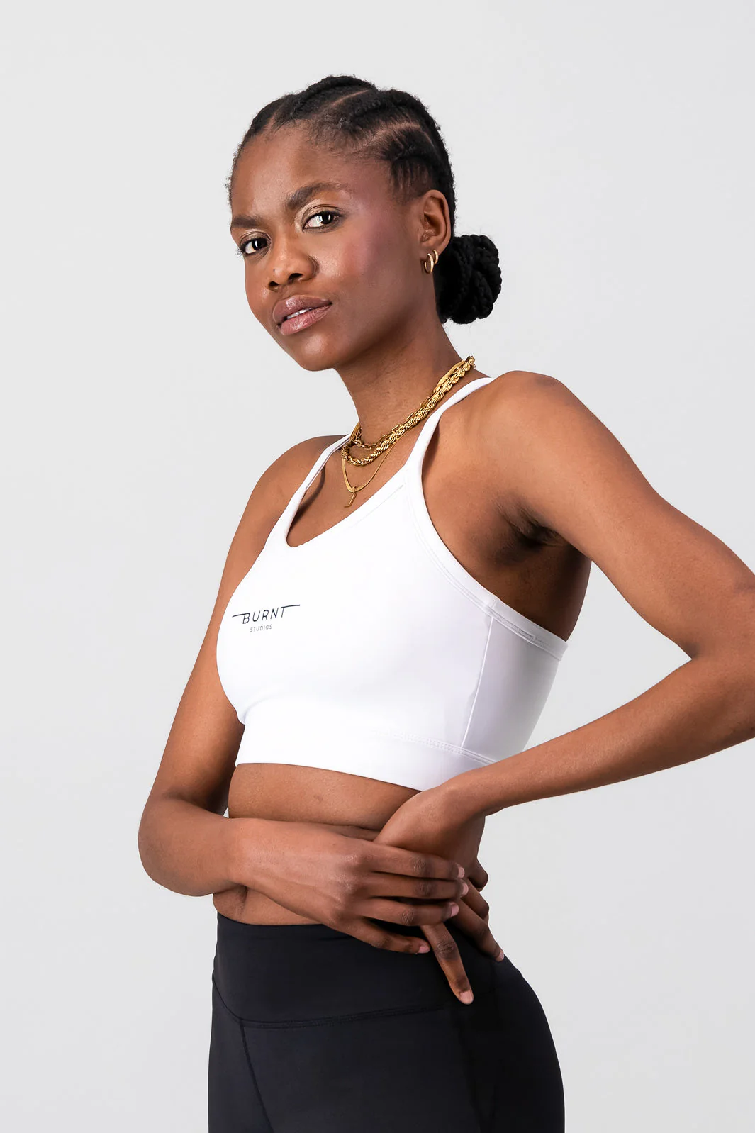 Essential Strong Bra - White - Image 3