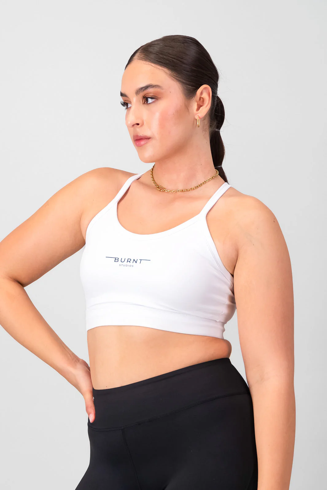 Essential Strong Bra - White - Image 6