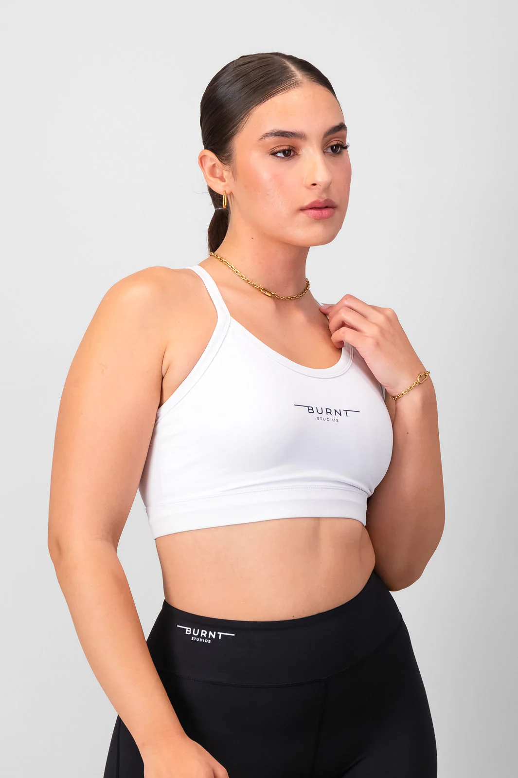 Essential Strong Bra - White - Image 7