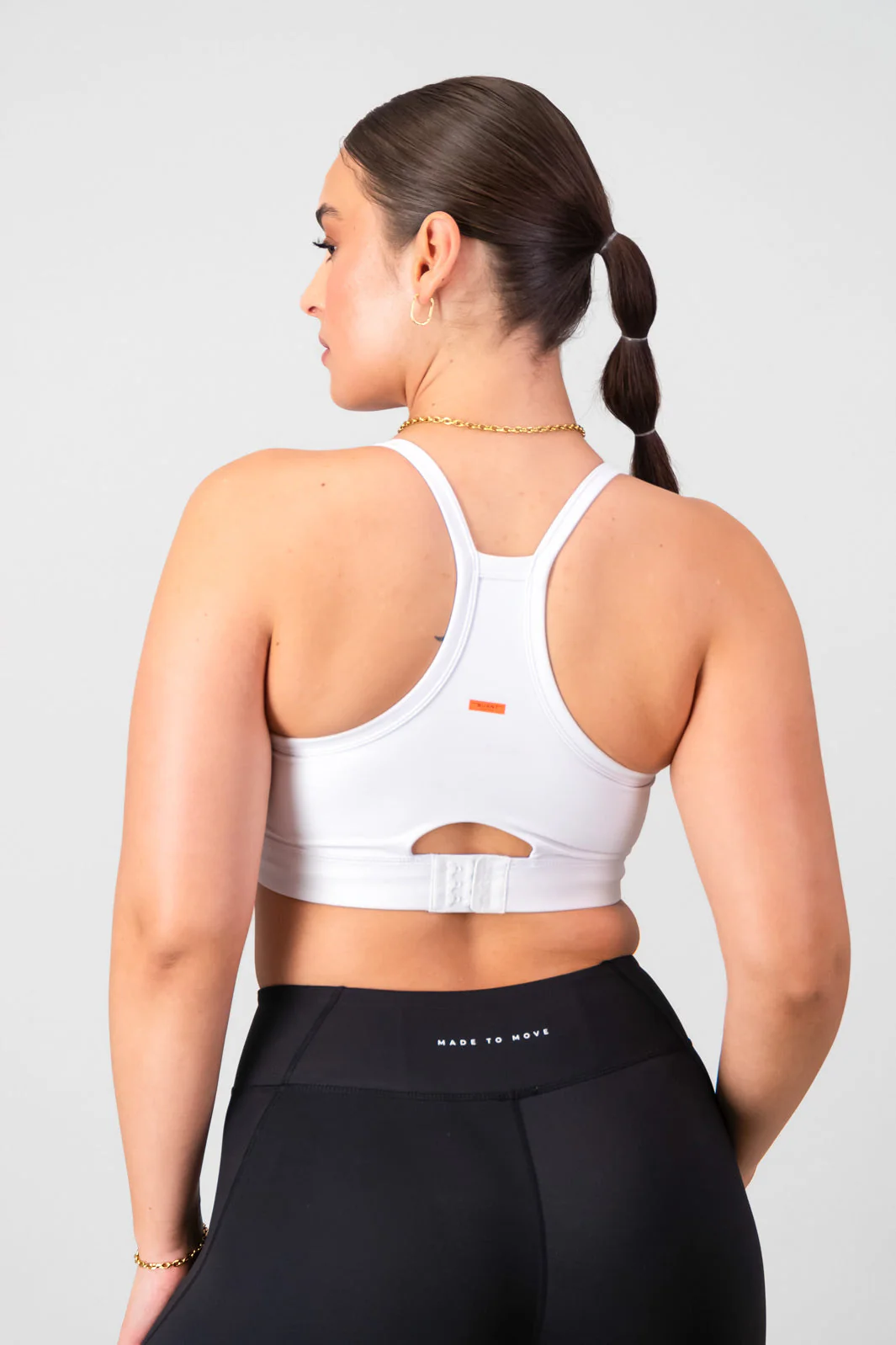 Essential Strong Bra - White - Image 8