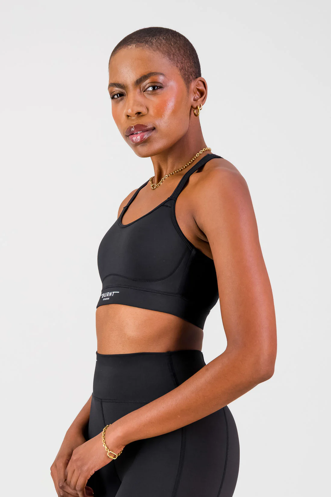 Essential Support Bra - Black - Image 3