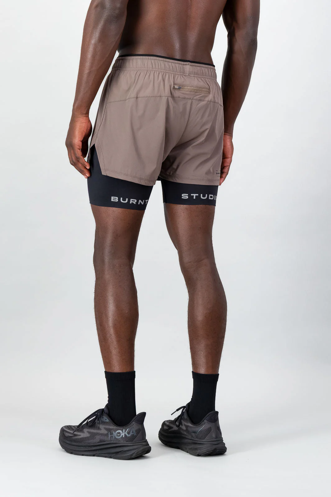 Fundamental 2-in-1 Short - Brown - Image 3