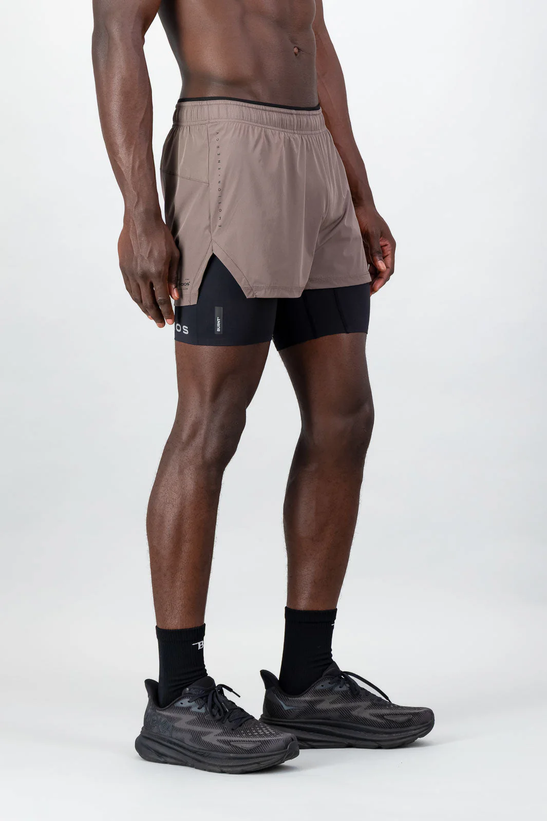 Fundamental 2-in-1 Short - Brown - Image 4
