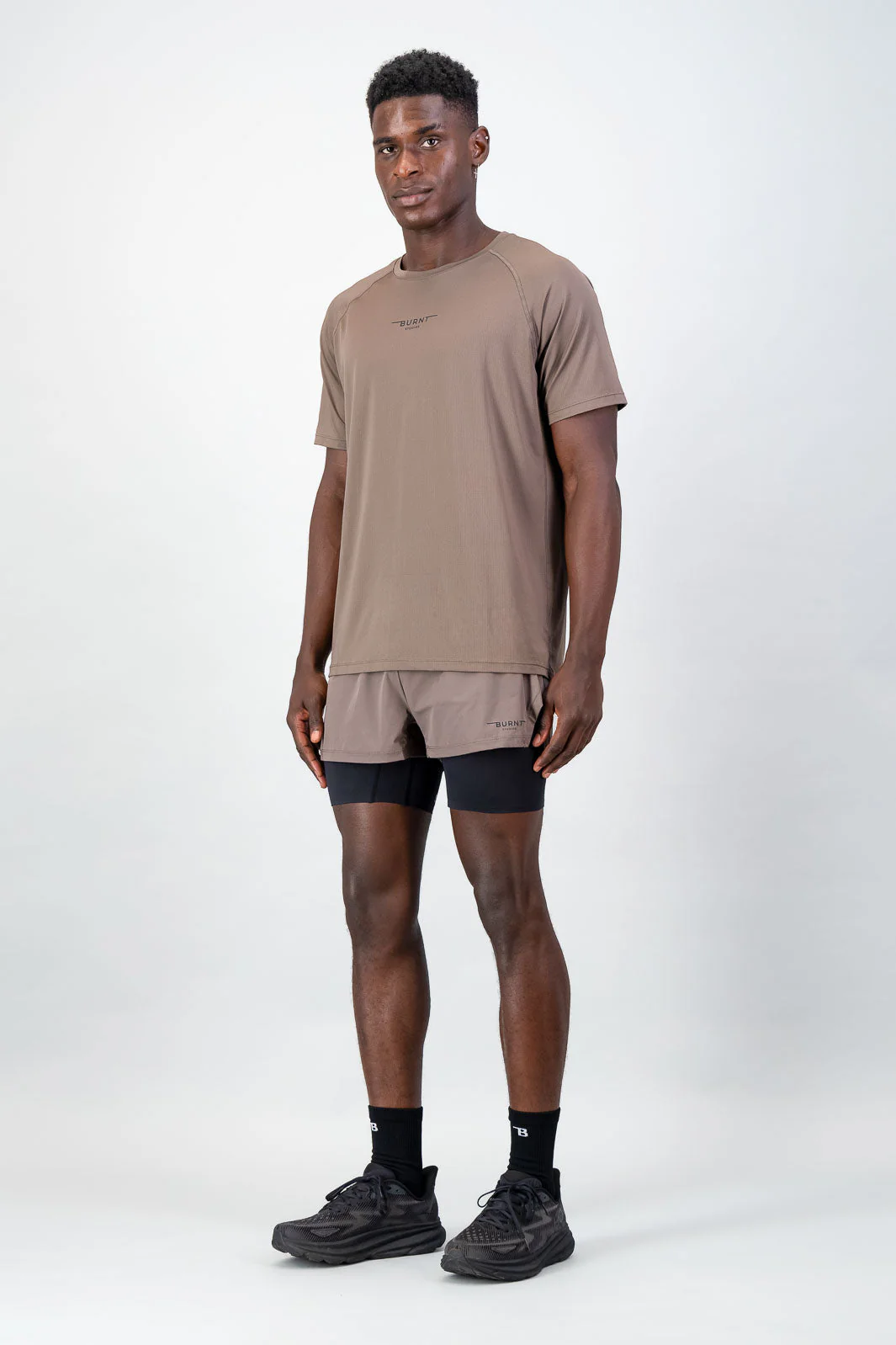 Fundamental 2-in-1 Short - Brown - Image 5