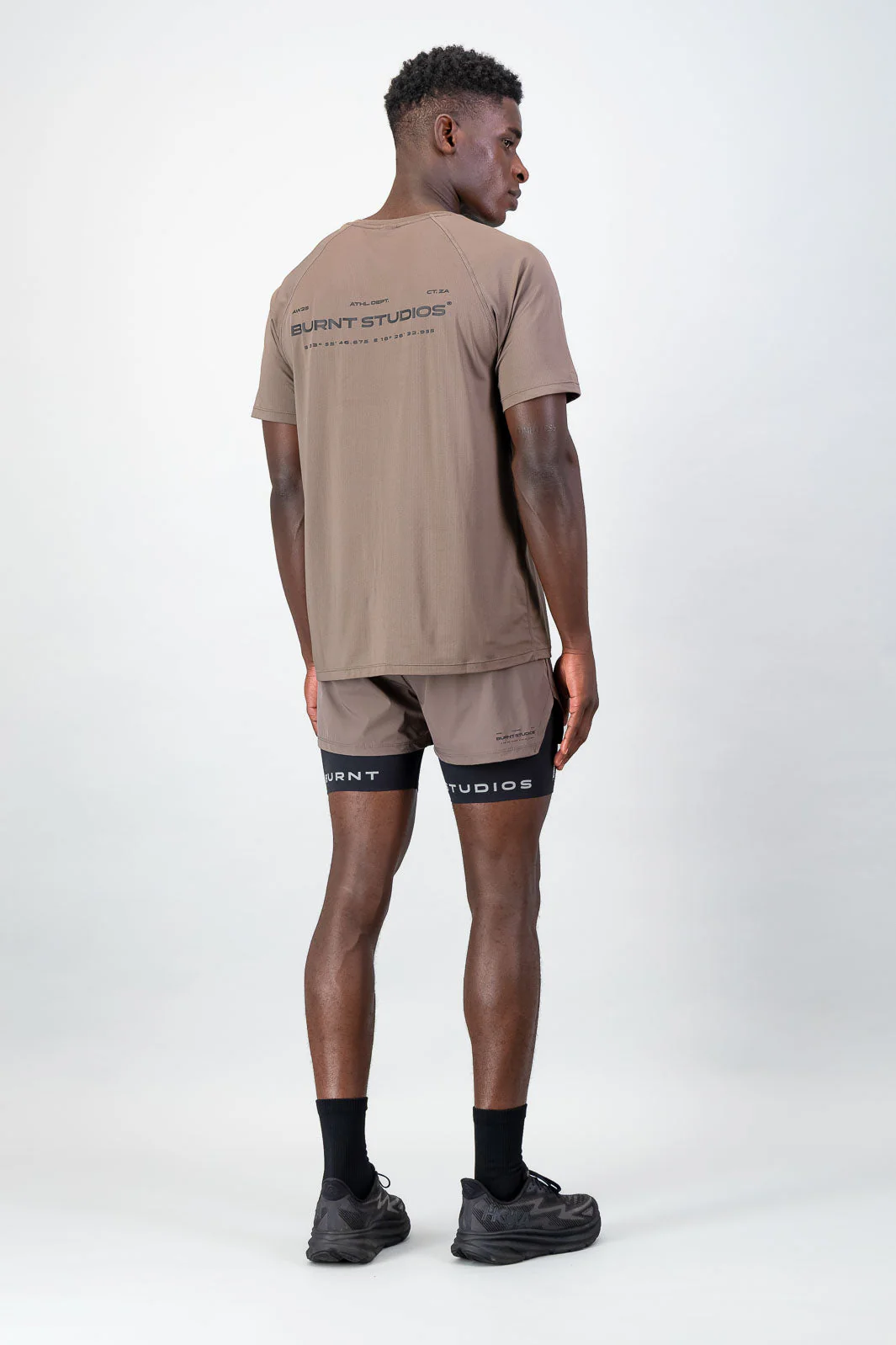 Fundamental Active Tee - Brown - Image 5