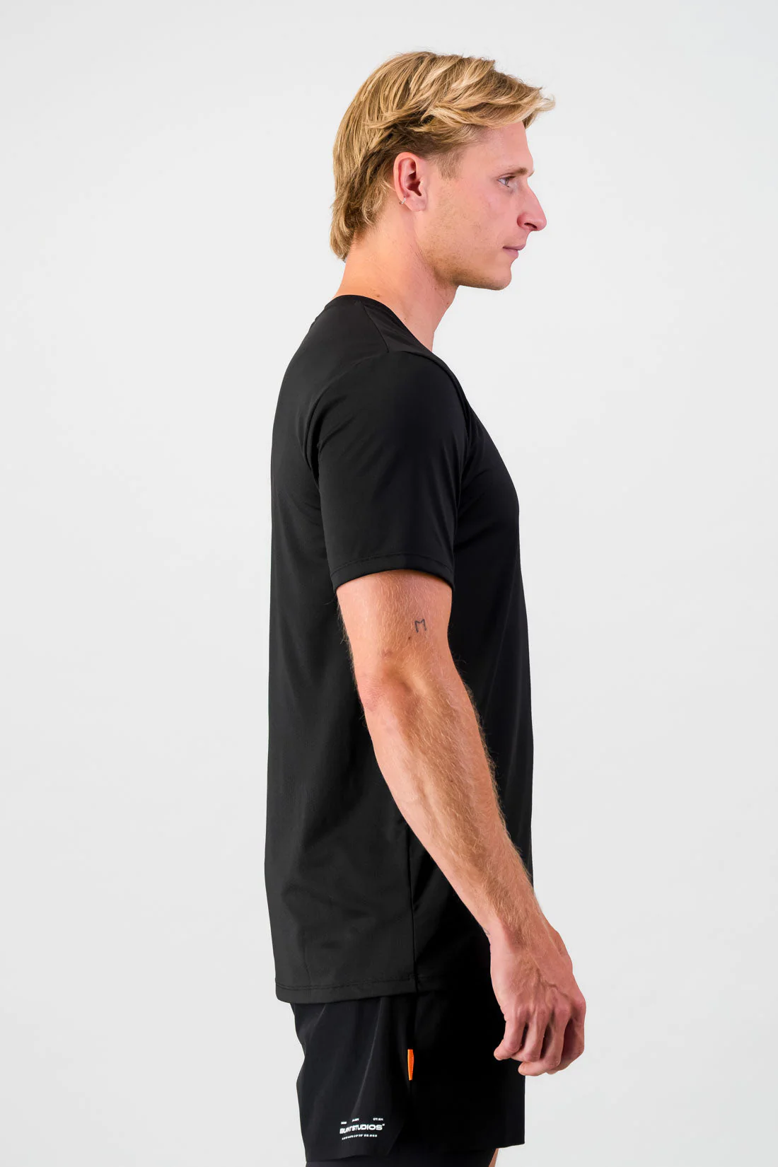 Fundamental Daily Tee - Black - Image 4