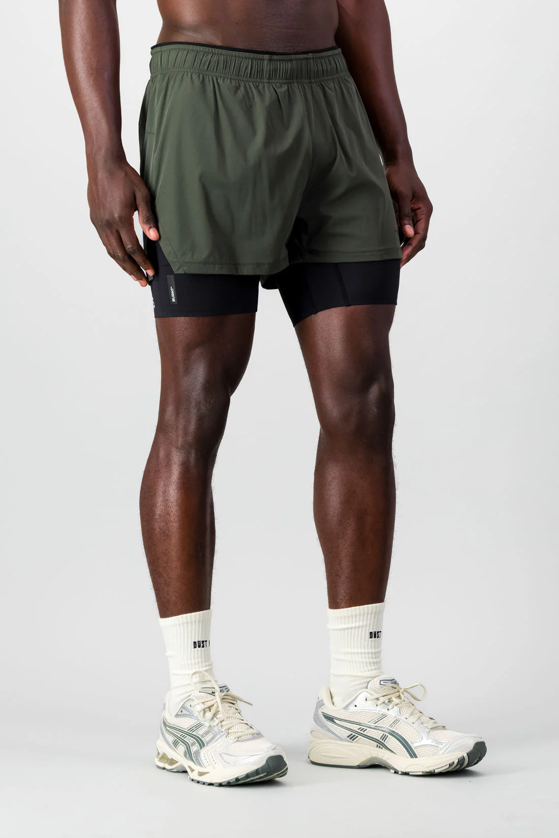 Energy 2-in- 1 Short - Forest Green - Image 4