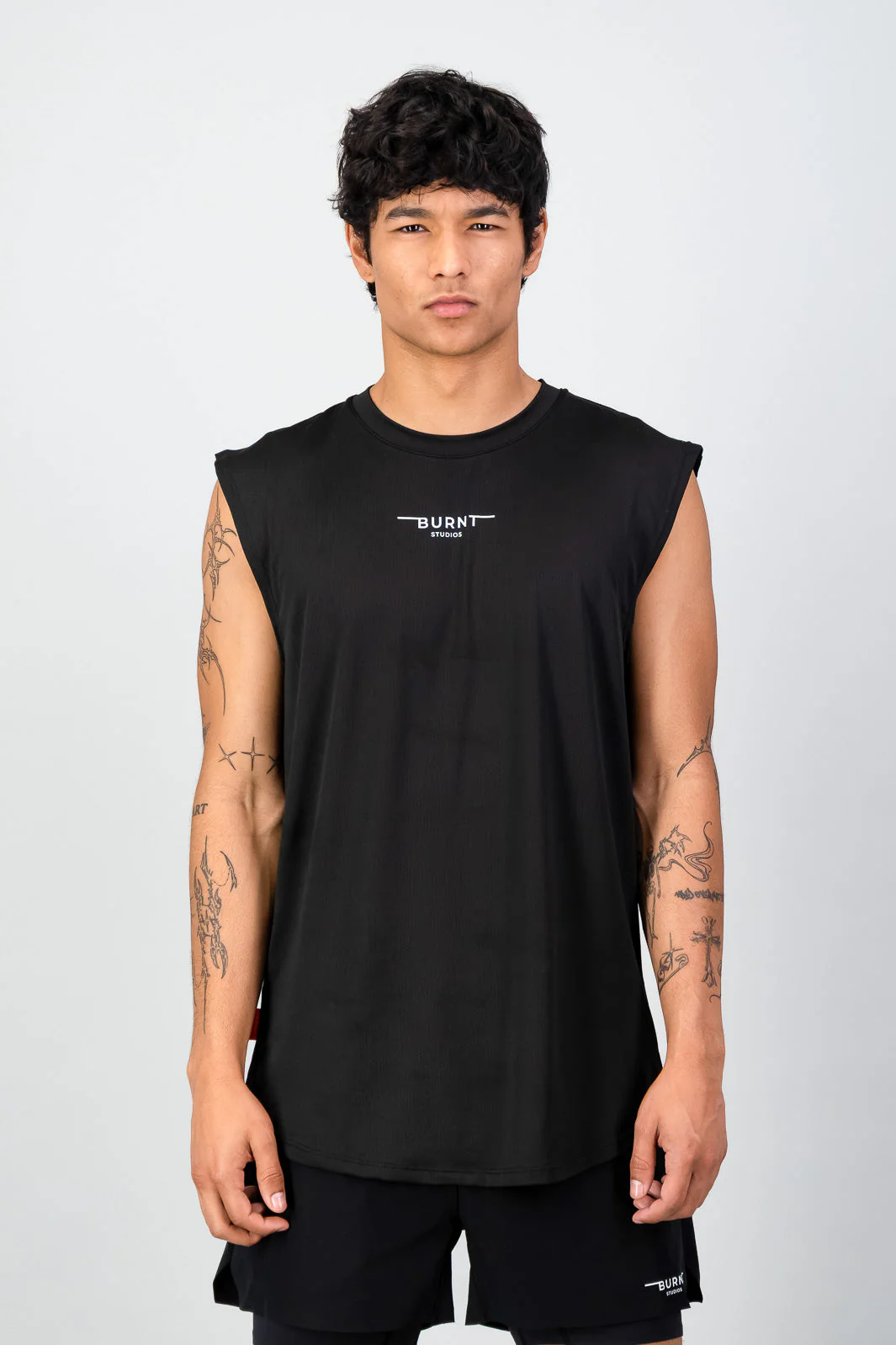 Fundamental Muscle Tank - Black - Image 4