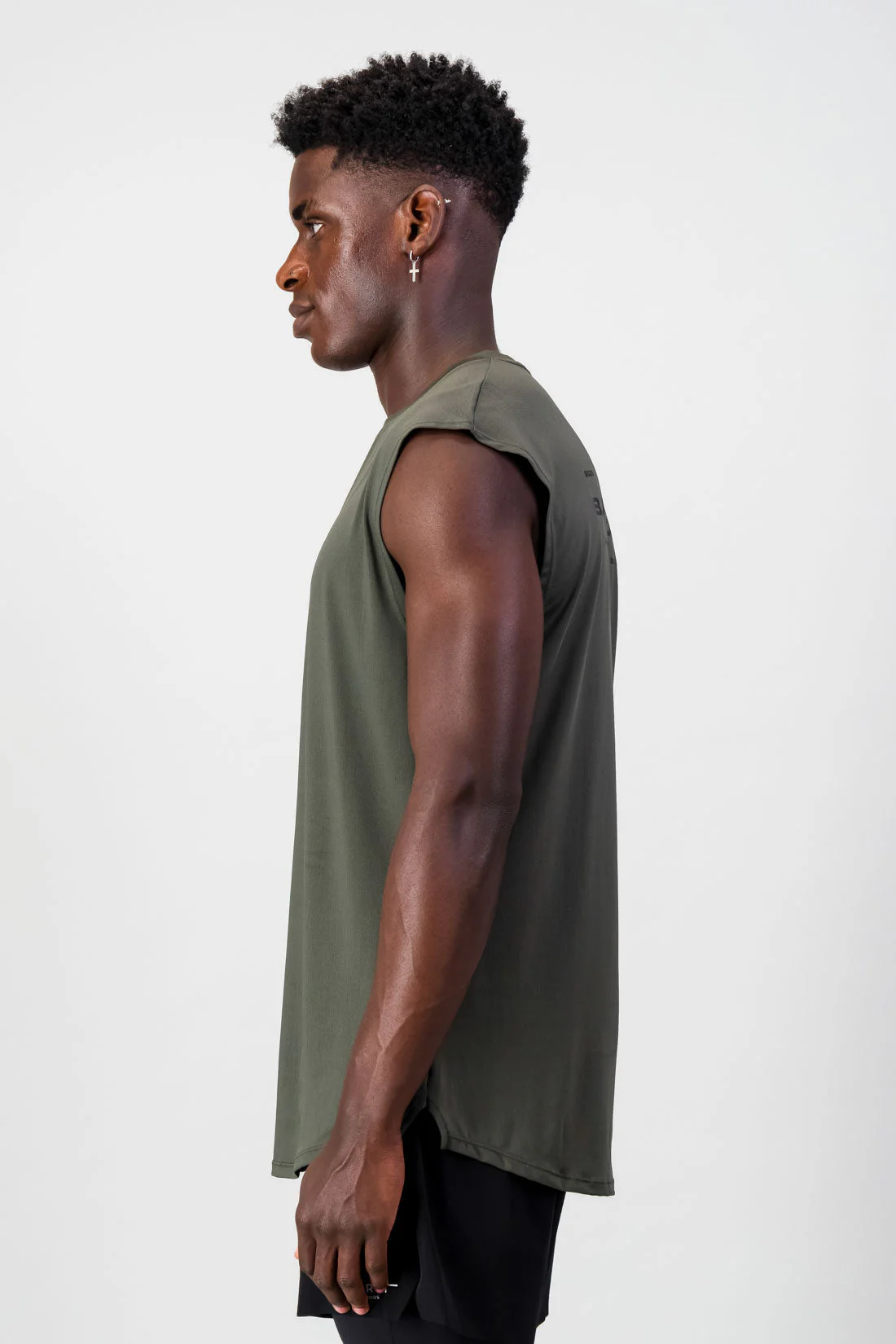 Muscle Tank - Forest Green - Image 3
