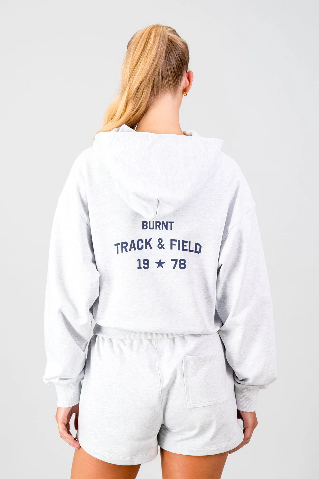 Legacy Hoodie - Grey Melange - Image 3