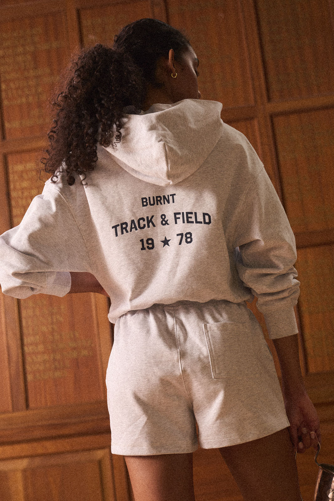 Legacy Hoodie - Grey Melange - Image 5