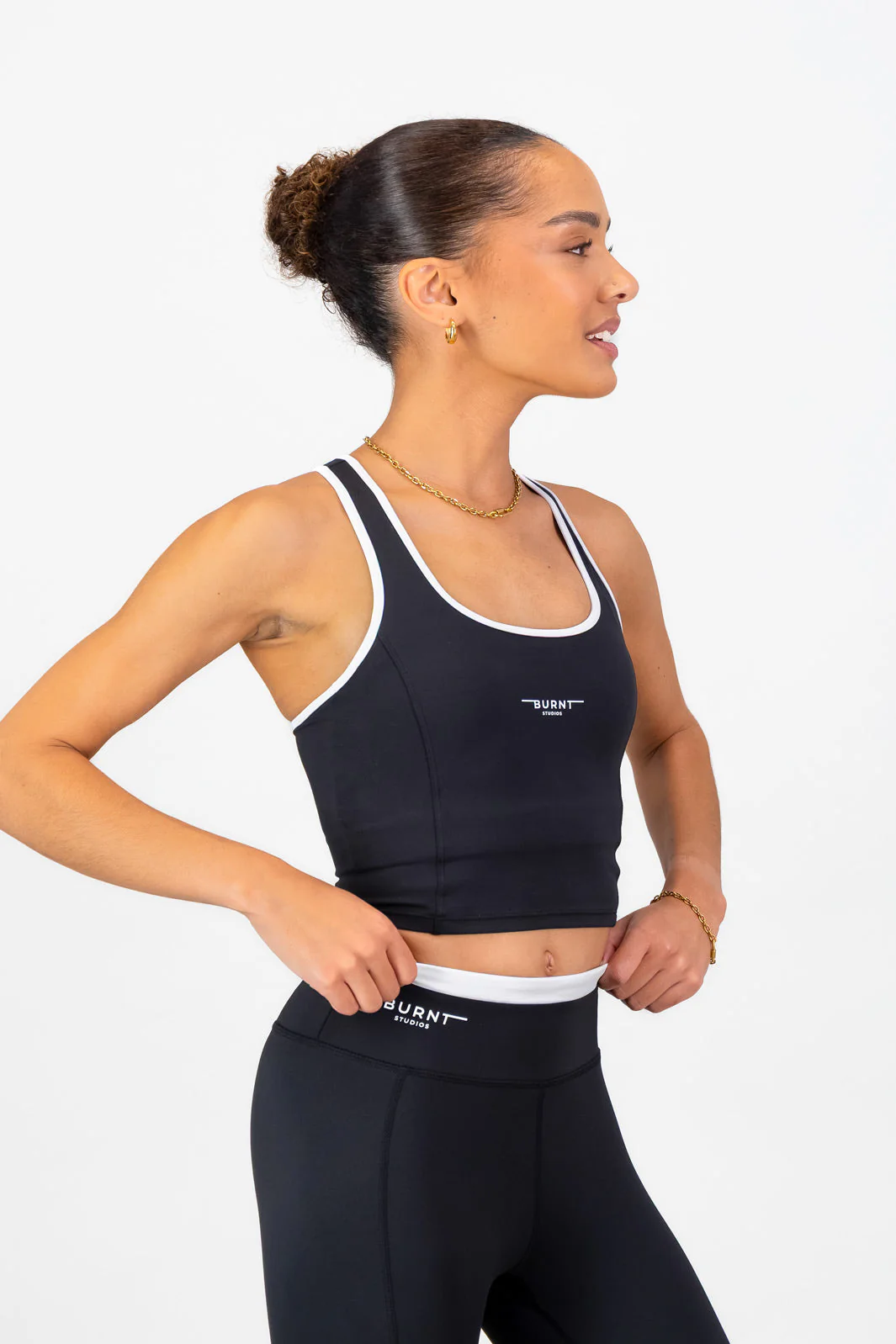 Lisbon Supportive Tank - Black - Image 4