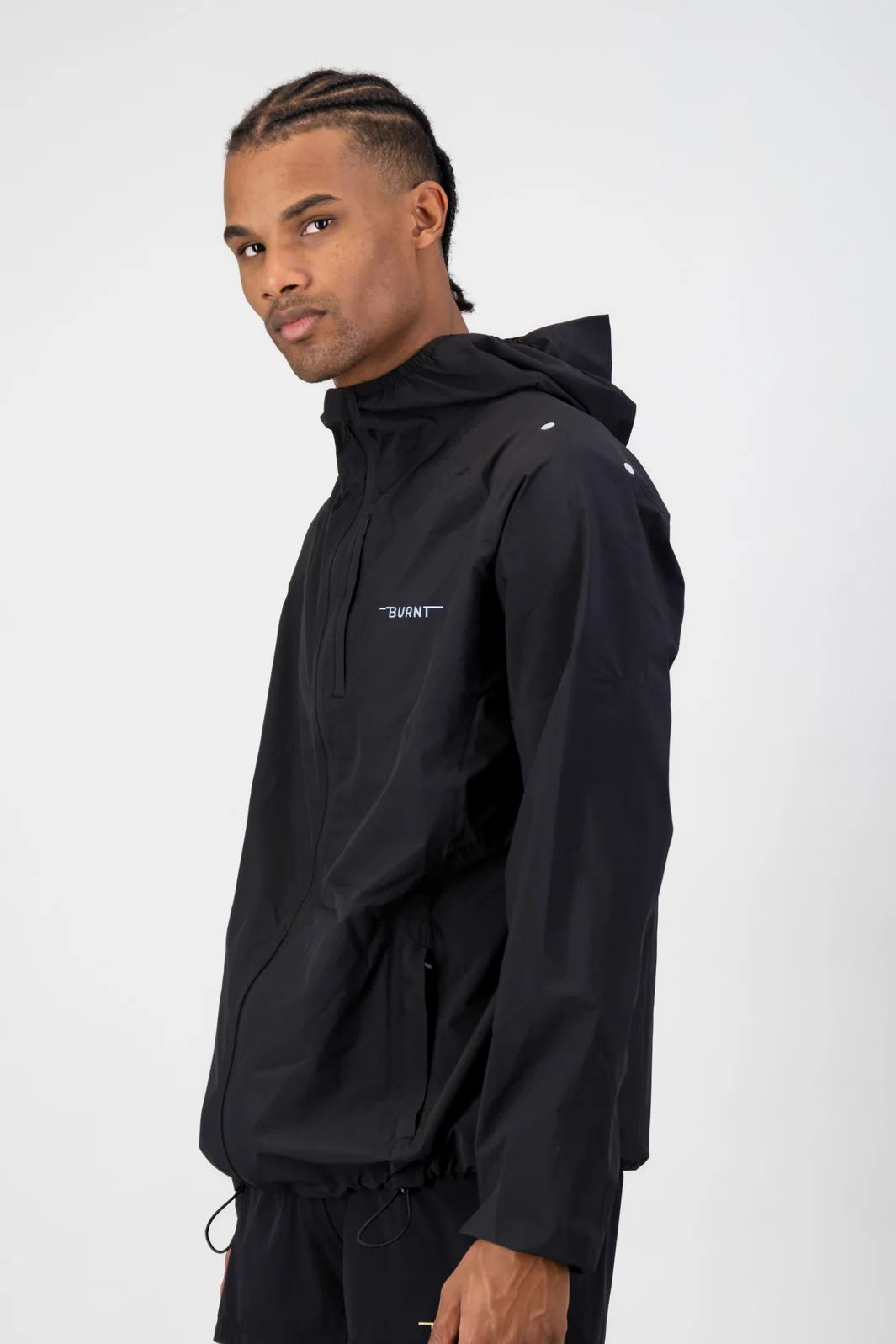 Fundamental Men's Waterproof Jacket - Black - Image 3
