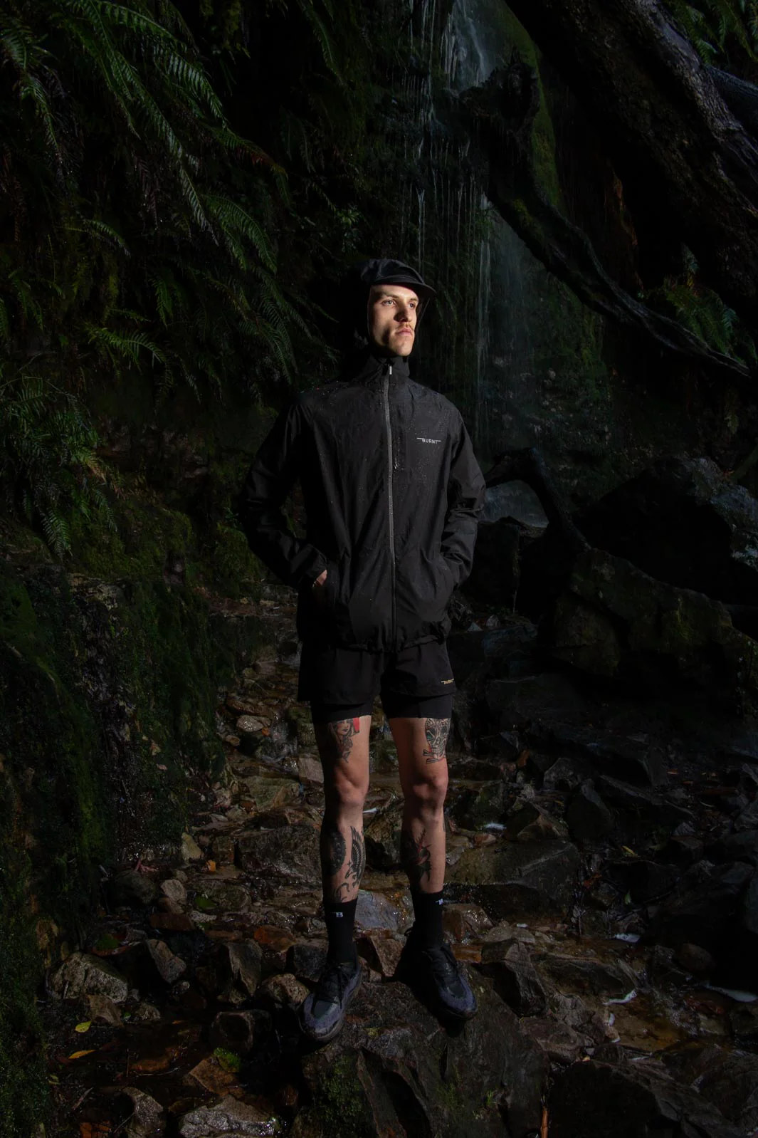 Fundamental Men's Waterproof Jacket - Black - Image 7