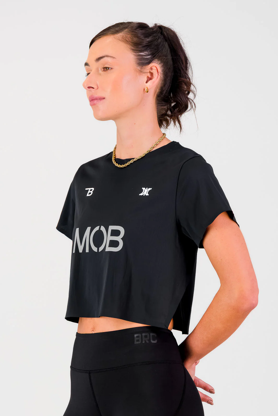 MOB x Burnt Women's Run Club Tee - Image 3
