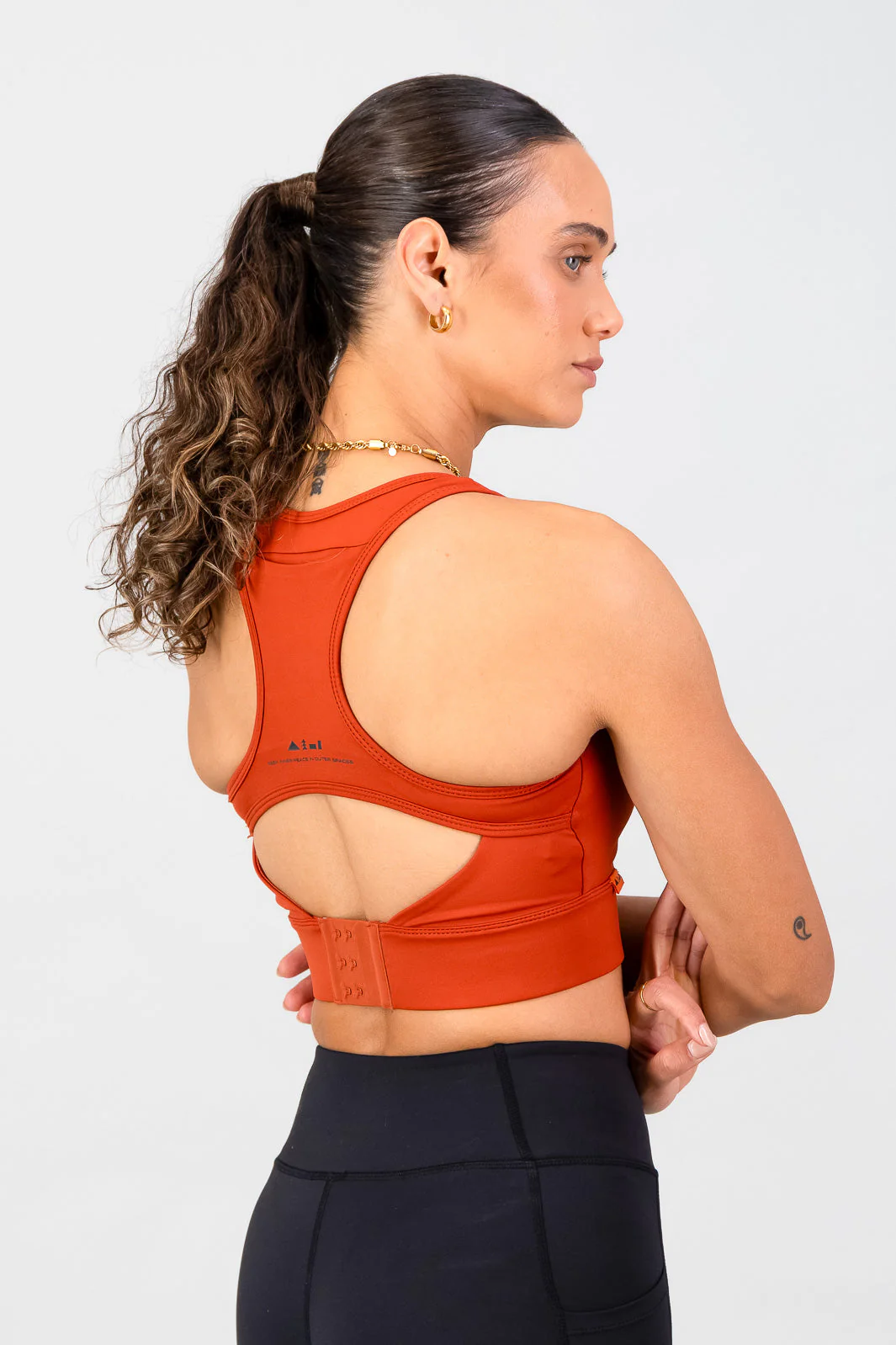 Momentum Sports Bra - Terracotta - Image 3