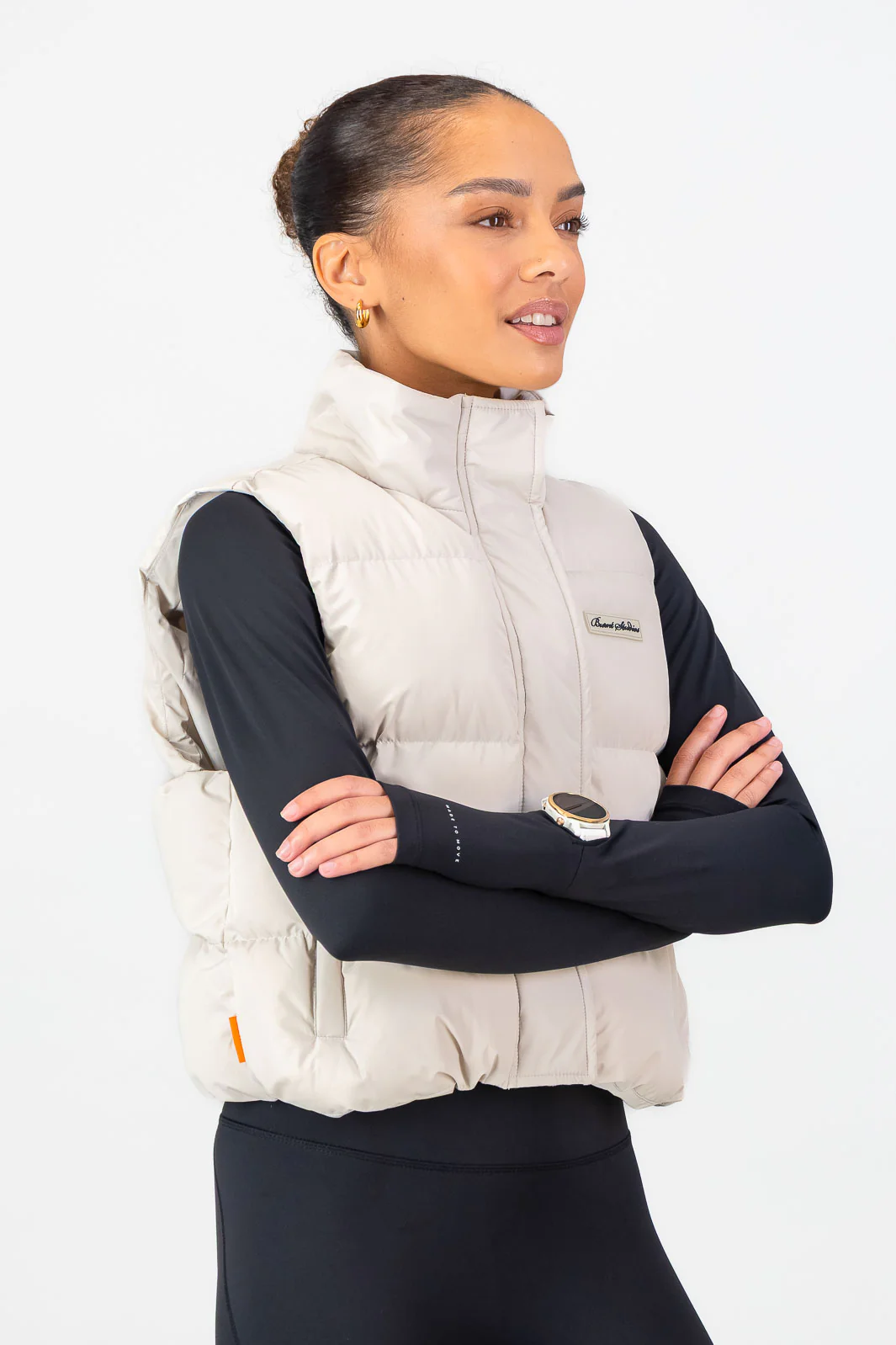 Montana THERMOLITE® Puffer Gilet - Cream - Image 4