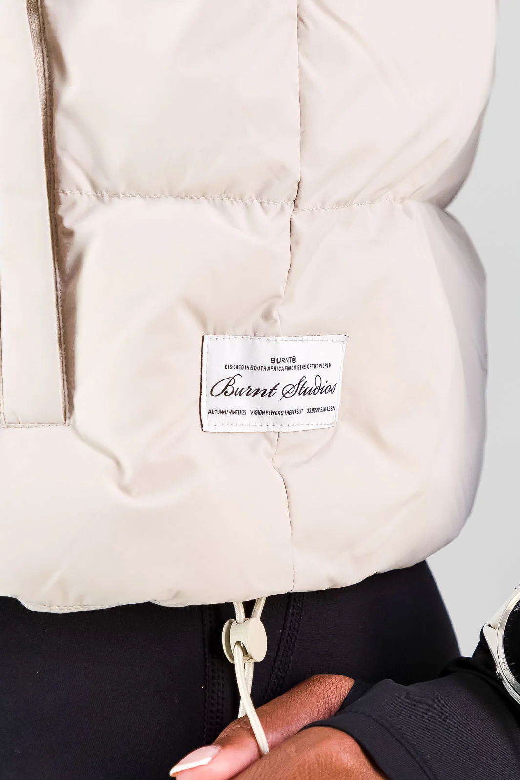 Montana THERMOLITE® Puffer Gilet - Cream - Image 6