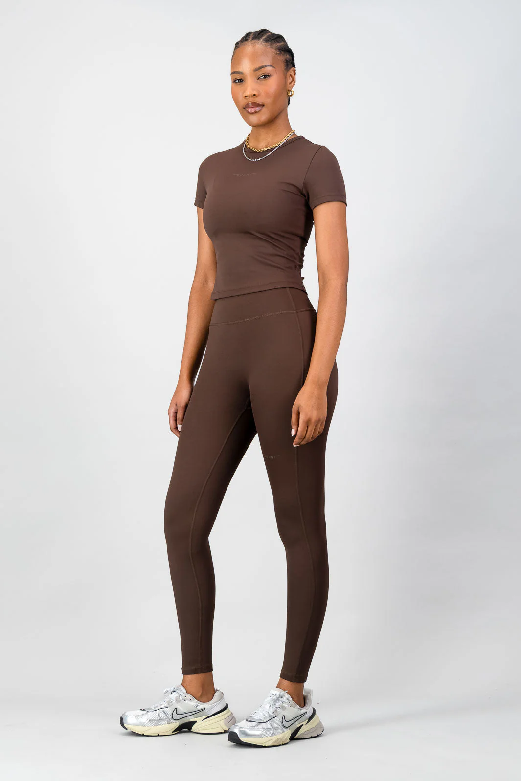 Olivia Fitted Tee - Hazel - Image 5